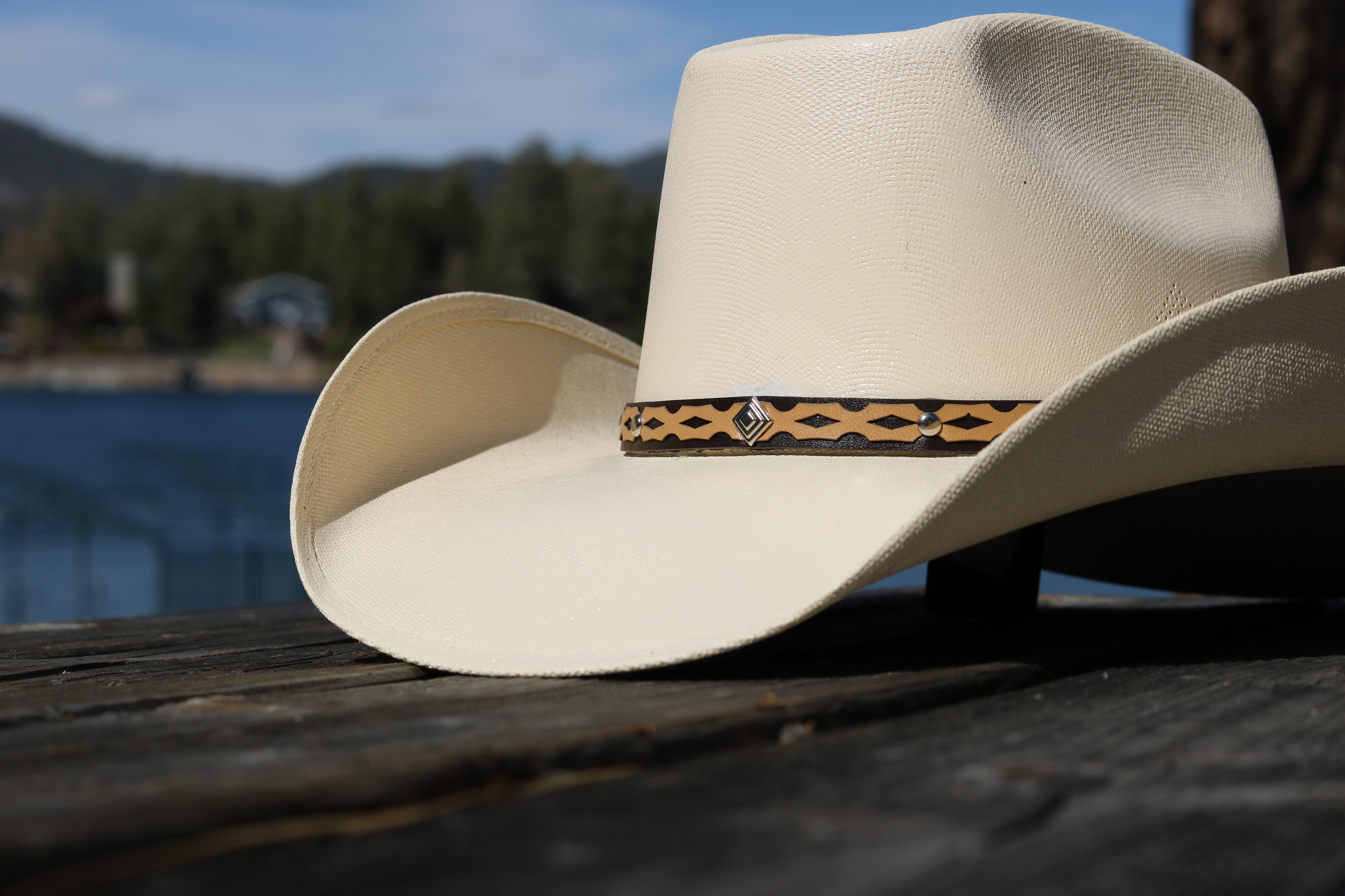 Off-White Cowboy Hat Made in Mexico