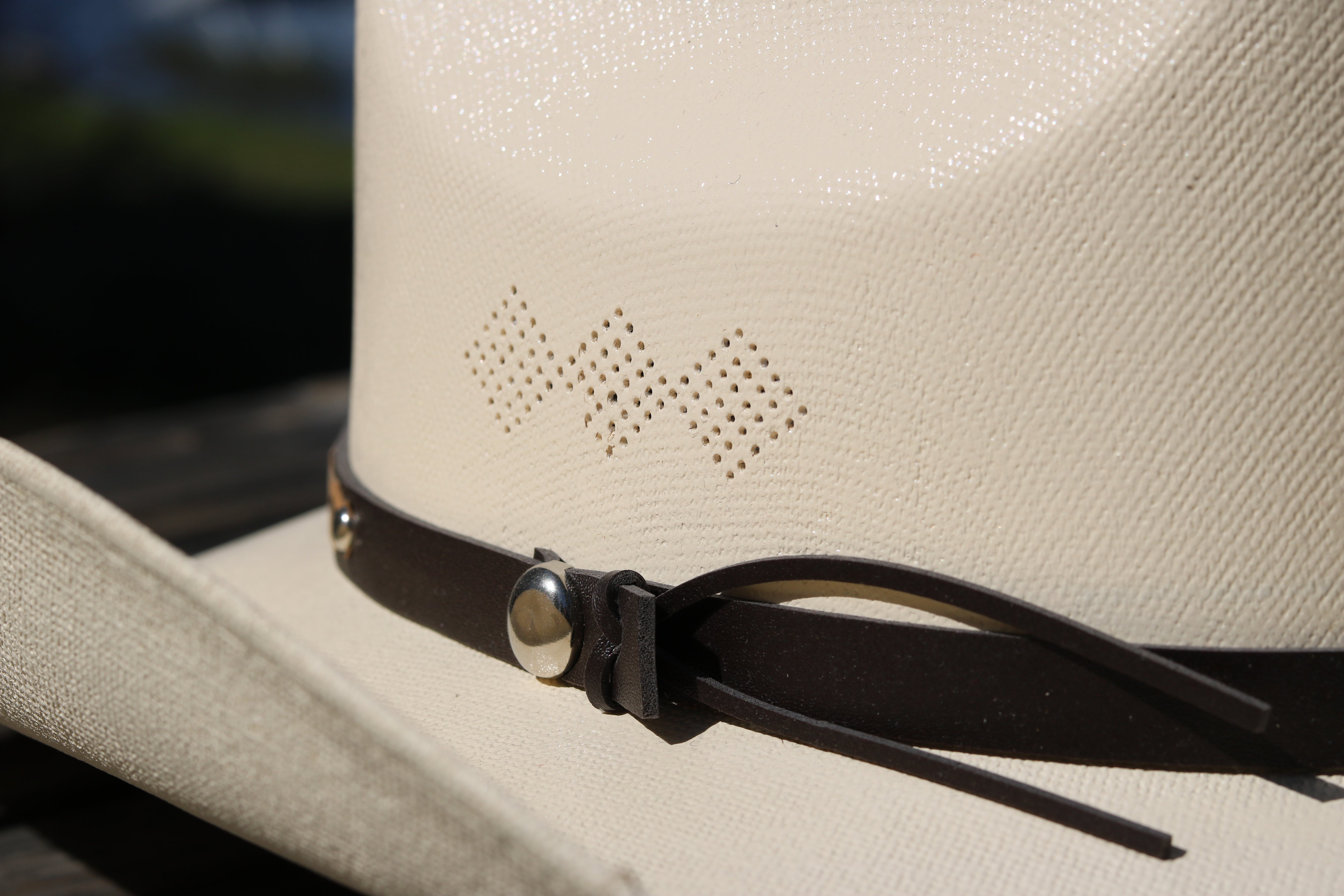 Off-White Cowboy Hat Made in Mexico