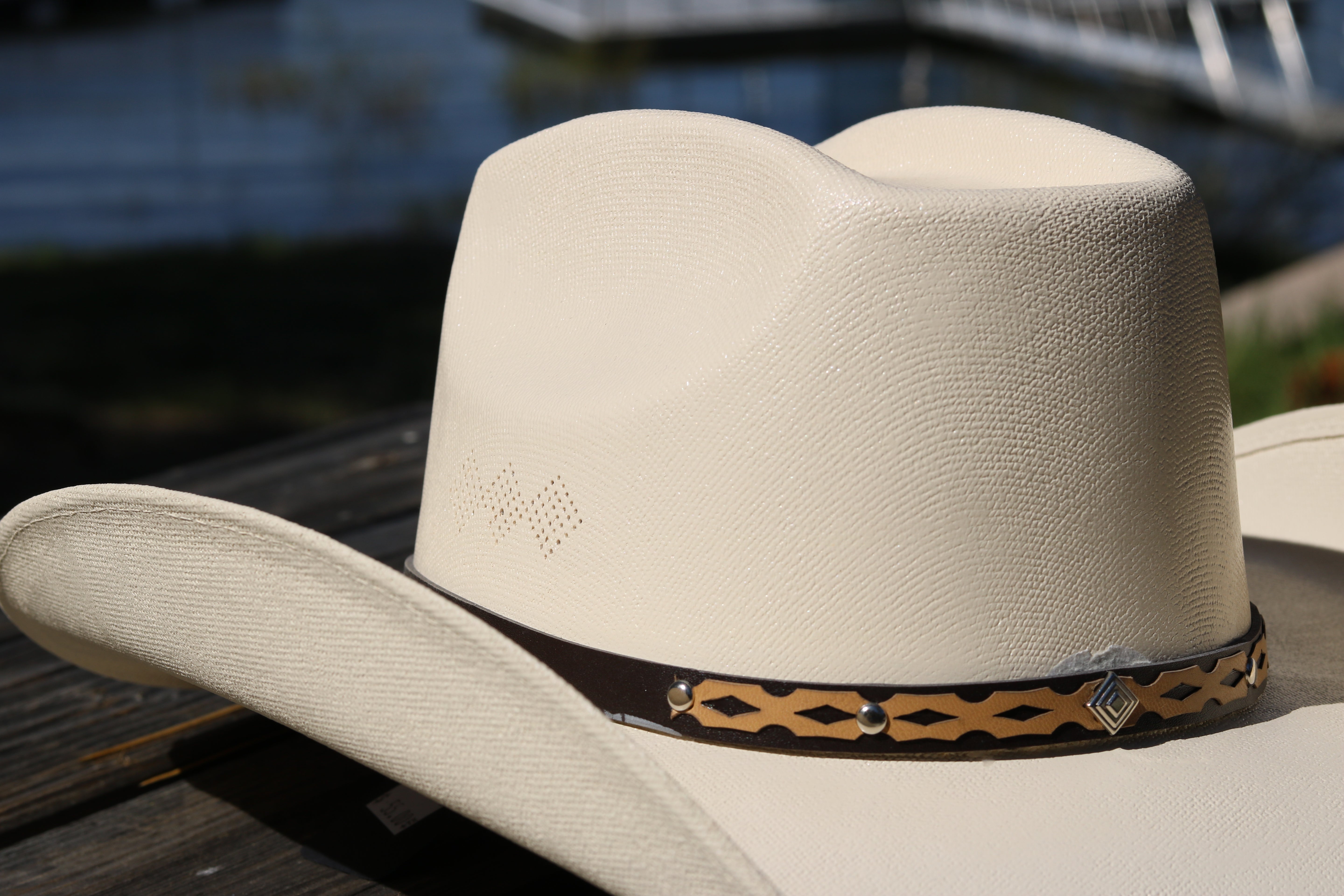 Off-White Cowboy Hat Made in Mexico