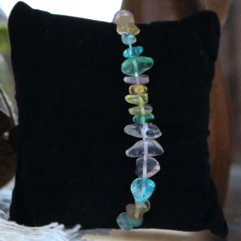 Natural Healing Crystal Beaded Stretchy Bracelet