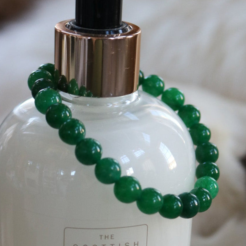 Green Aventurine Beaded Stretchy Bracelet