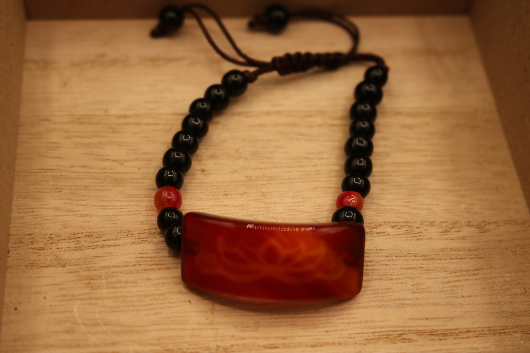 Claiming Agate Beaded Charm Bracelet