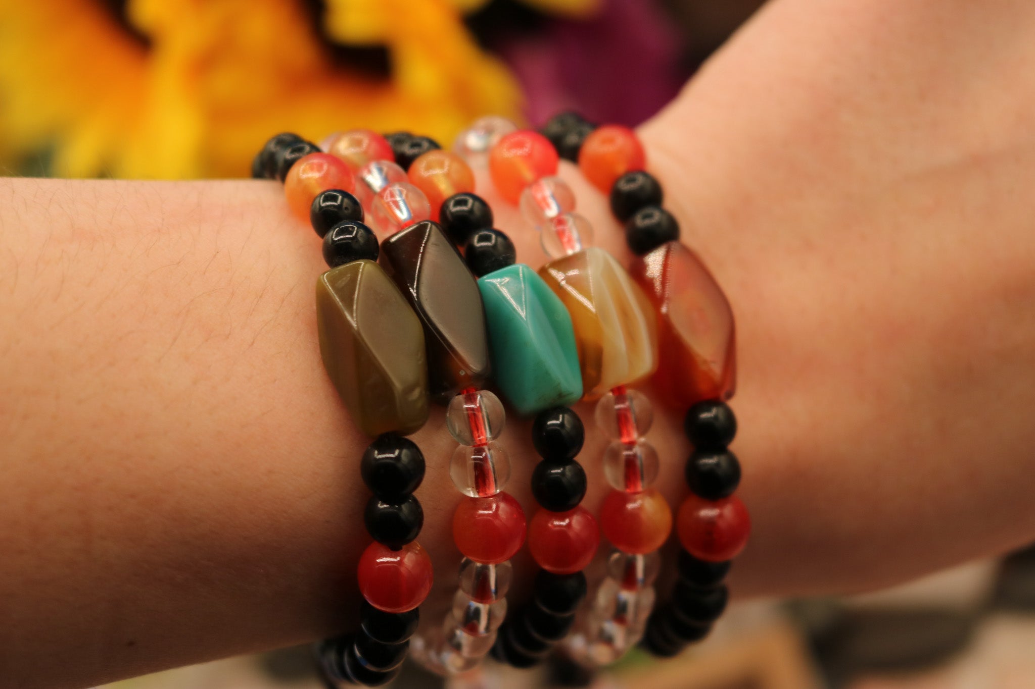 Hand Crafted Tibetan Beaded Bracelet