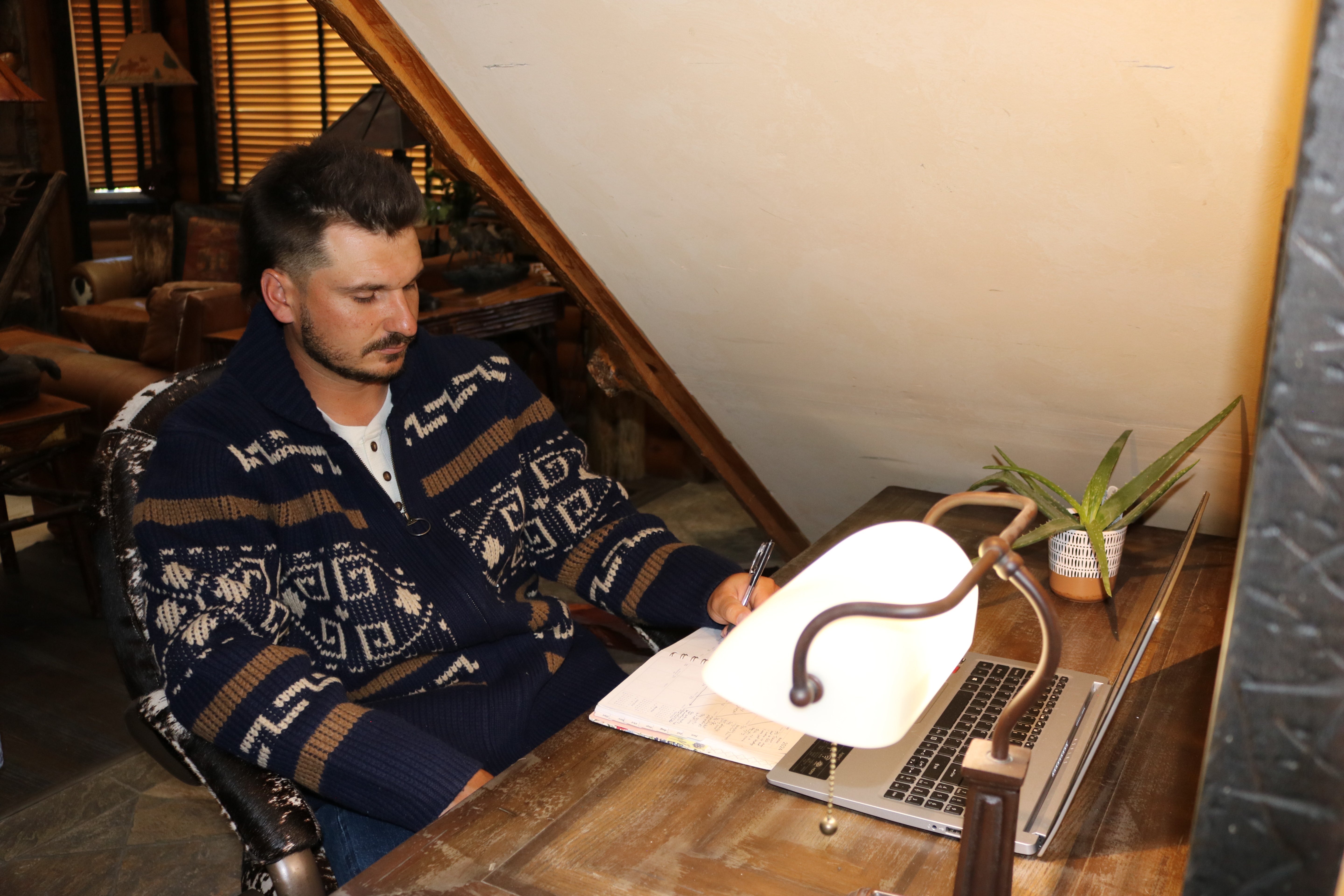 Pendelton Original Westerly Navy/ Brown Coat