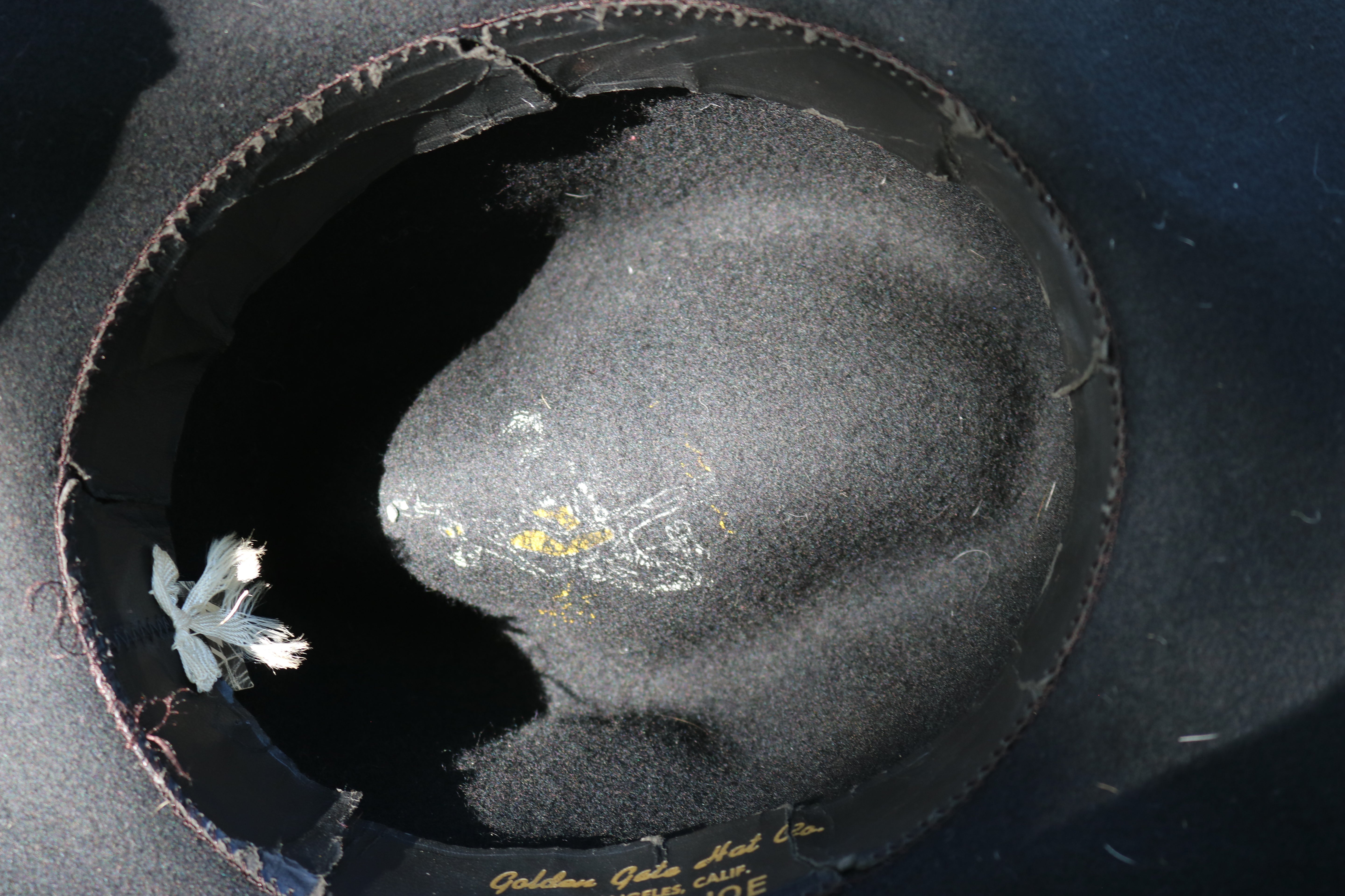 Vintage Golden Gates Little Joe Black Cowboy Hat