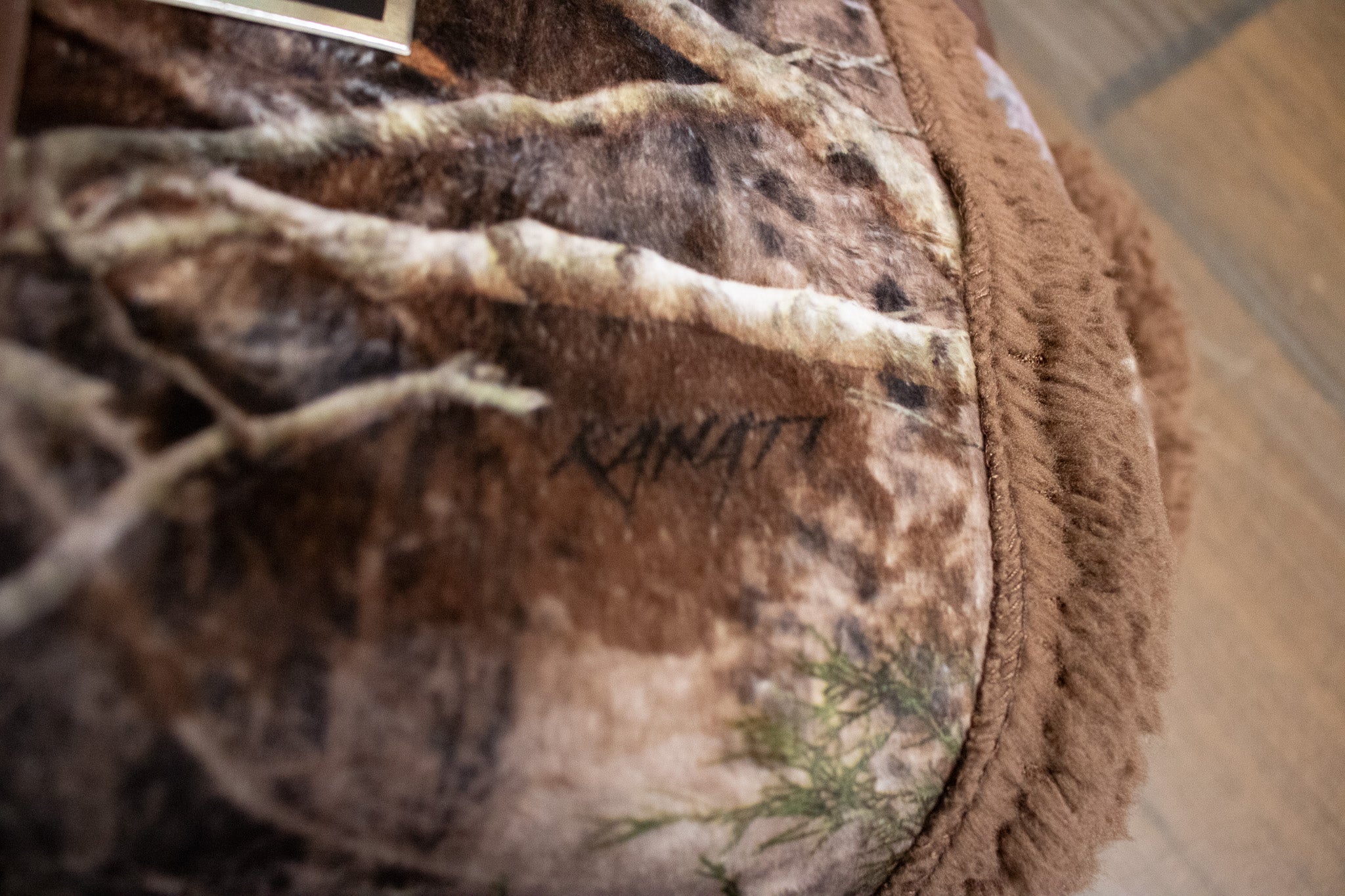 True Timber Camouflage Reversible Throw Blanket