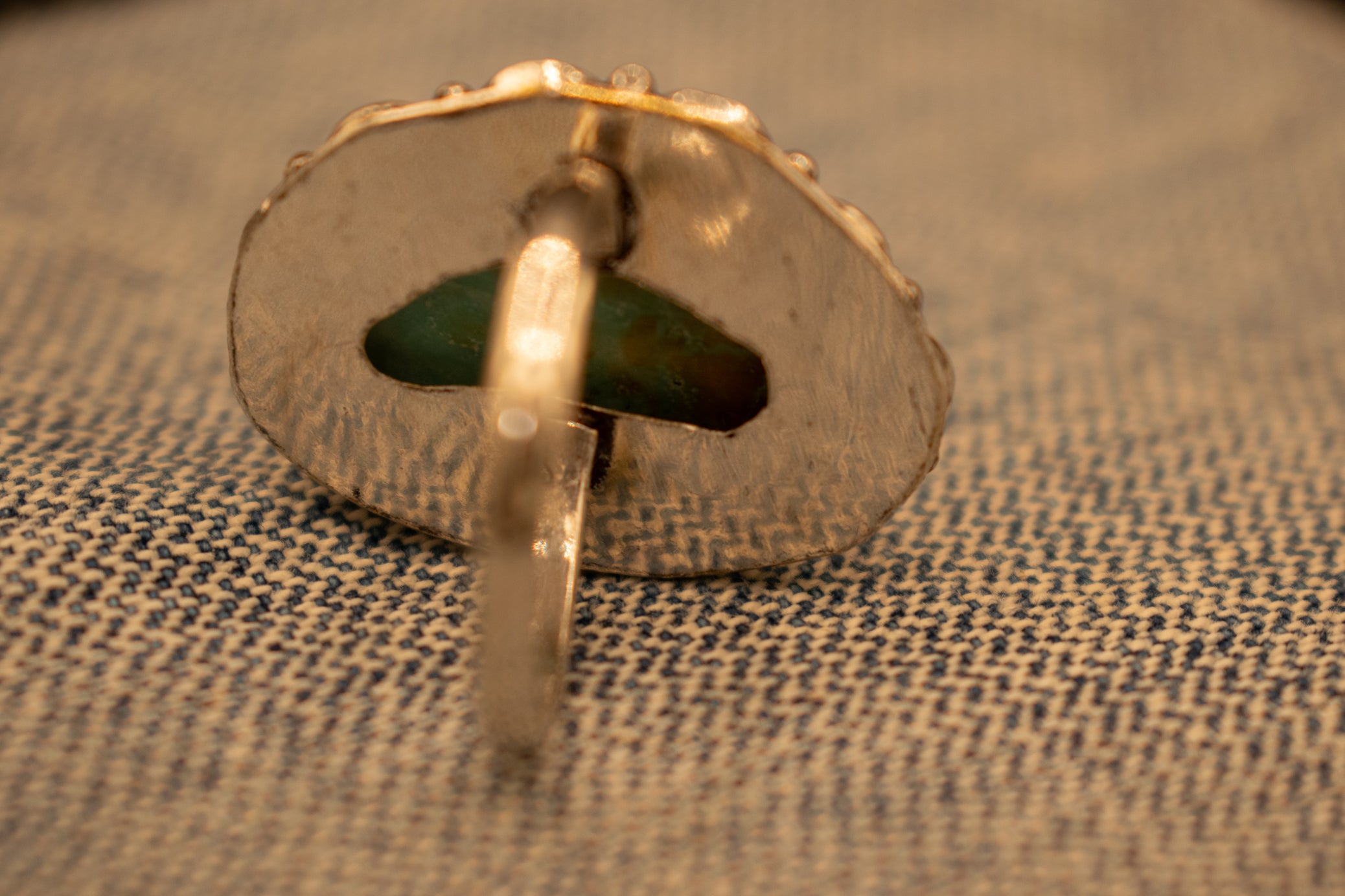 Faux Turquoise Gemstone Ring Size 9