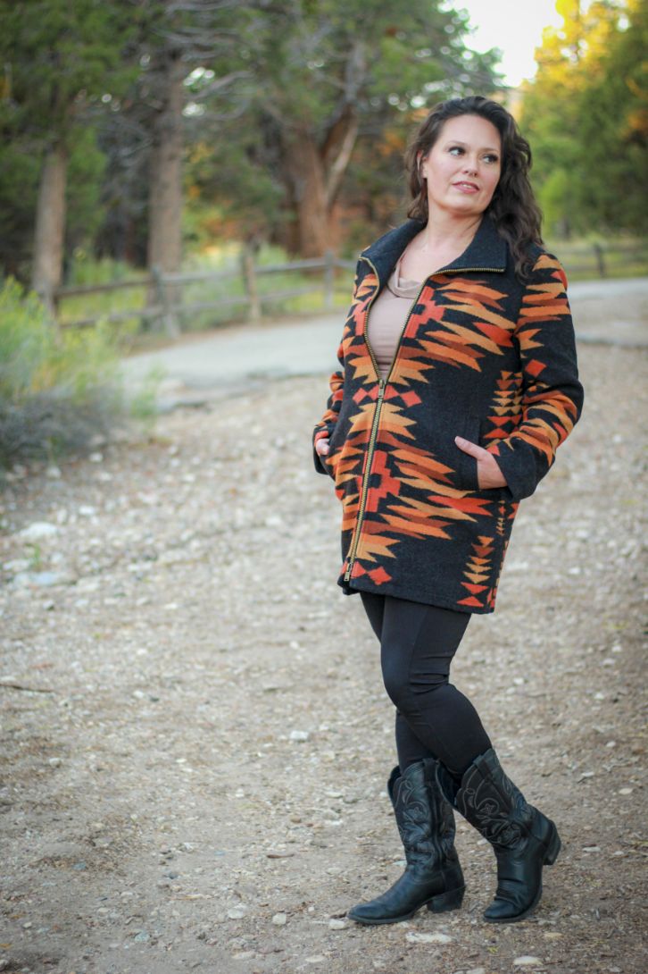 Pendleton Women’s Wool Blend Walker Coat