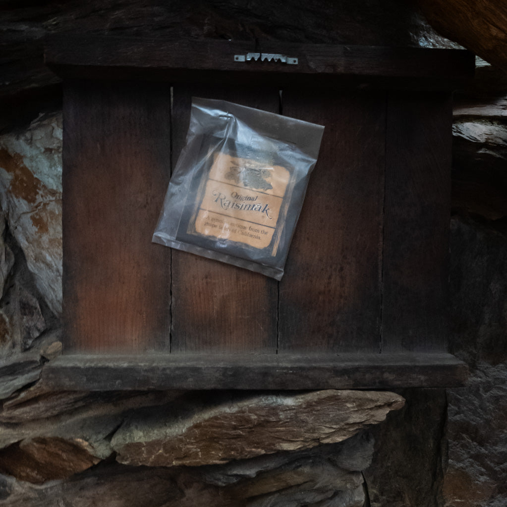 Original Raisinrak Wood "Home, Sweet, Home" sign