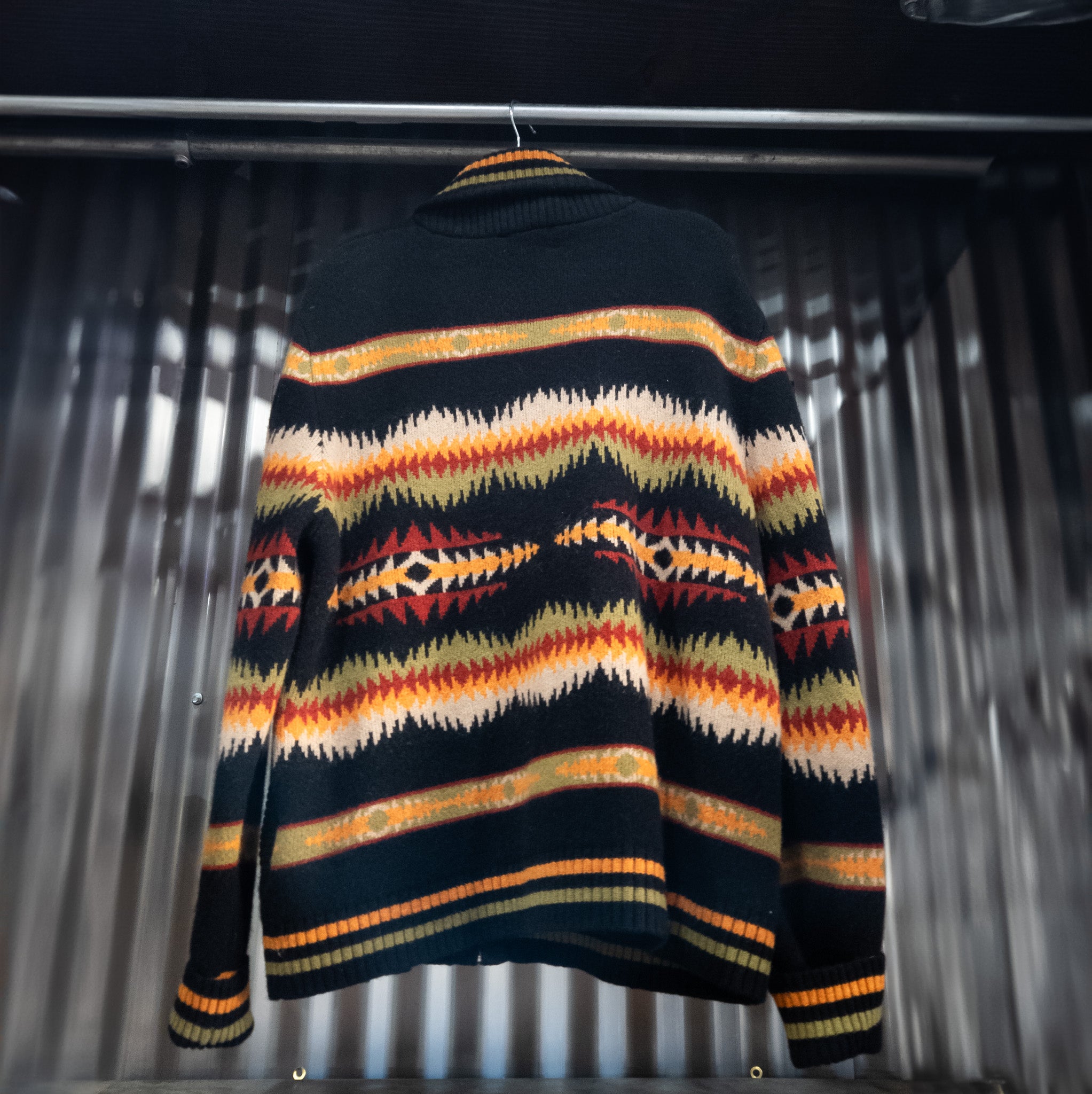 Pendelton Tye River Lambswool Cardigan