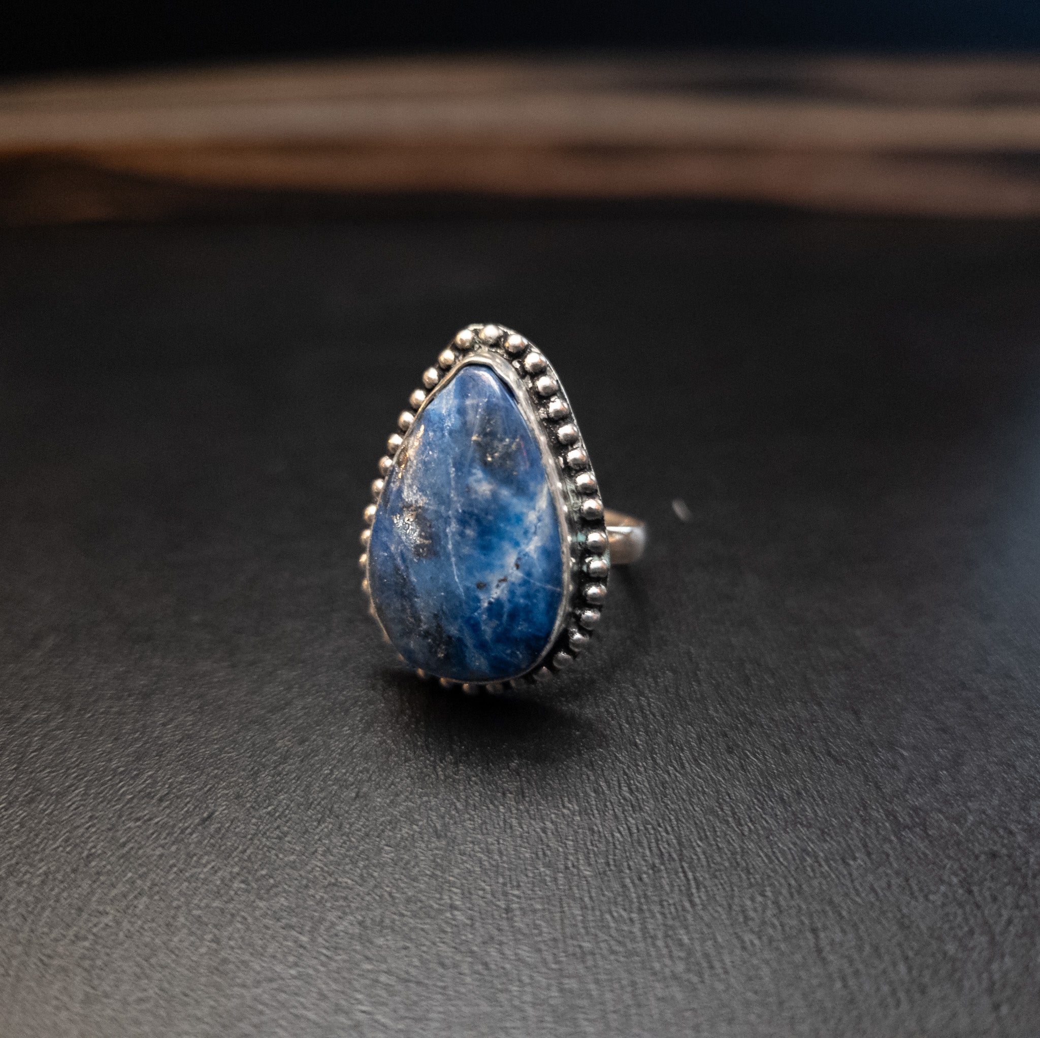 Lapis Lazuli Gemstone 925 Sterling Silver Plated Rings