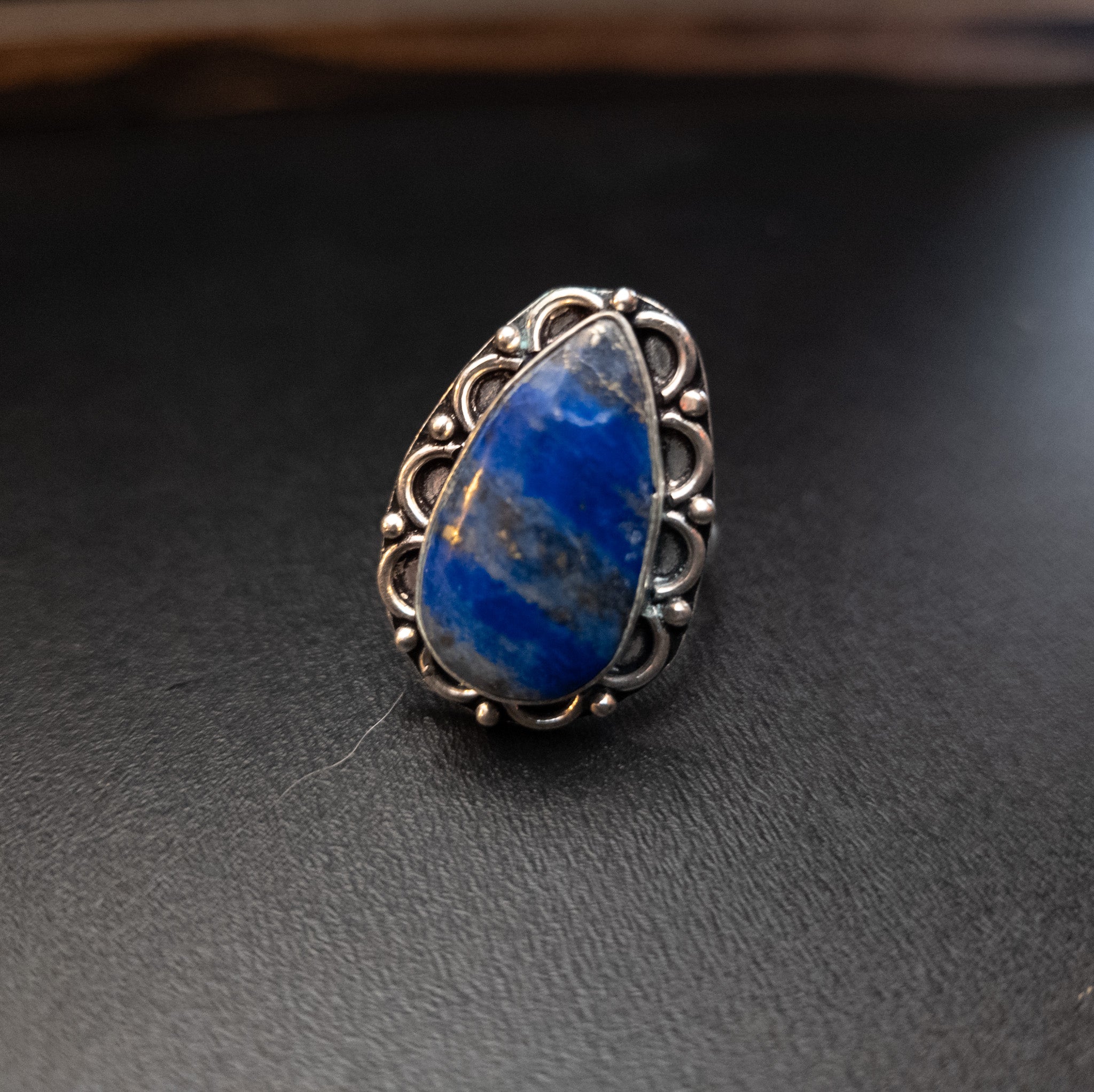 Lapis Lazuli Gemstone 925 Sterling Silver Plated Rings