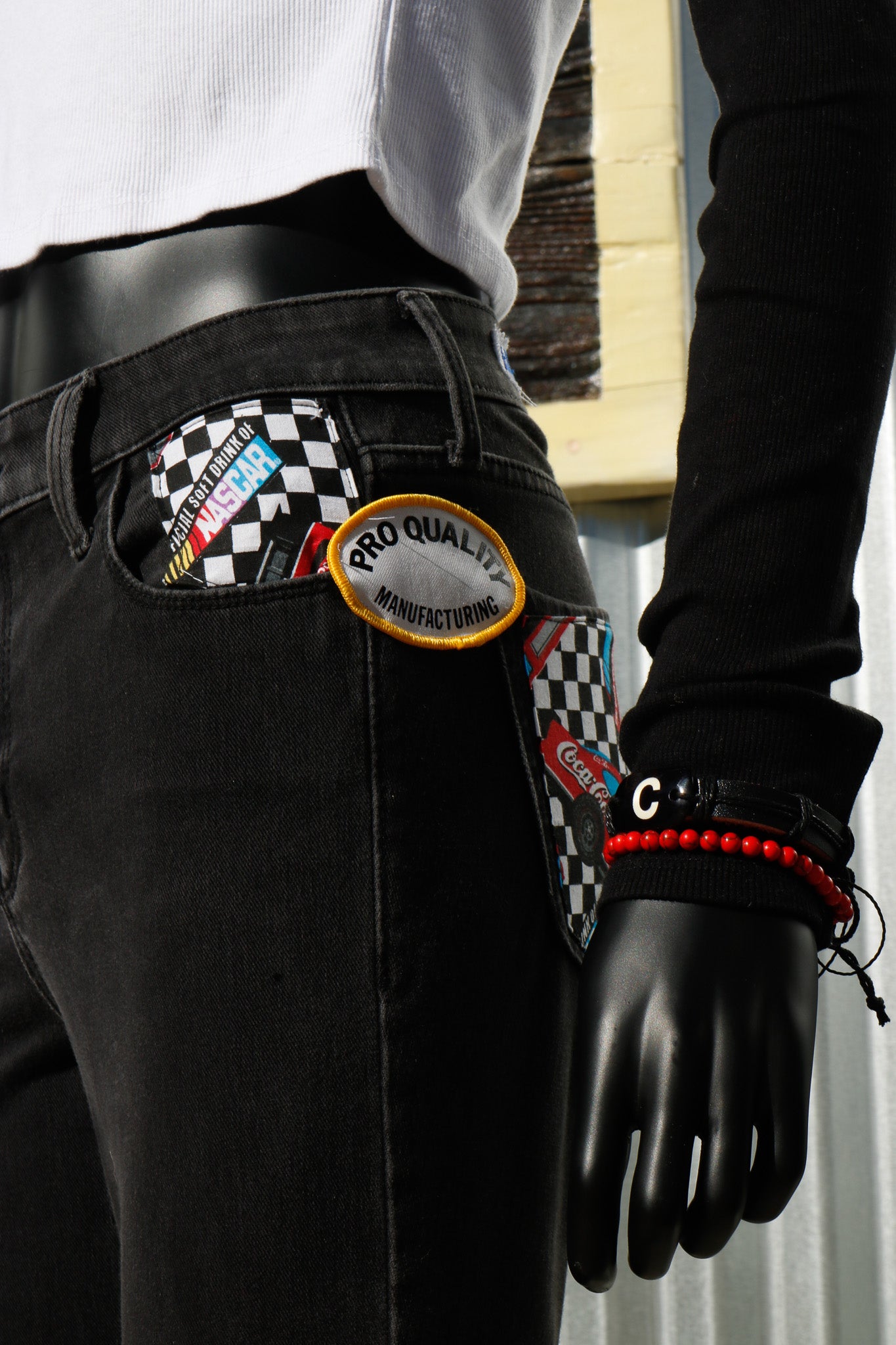 Old Navy Up-cycled High Rise Skinny Jeans