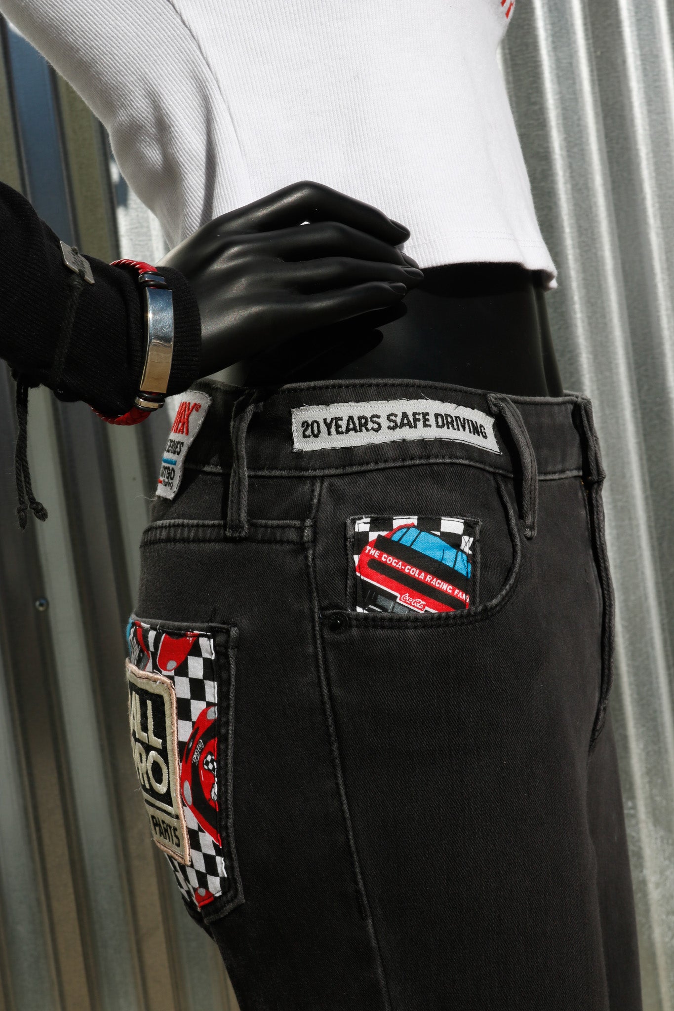 Old Navy Up-cycled High Rise Skinny Jeans