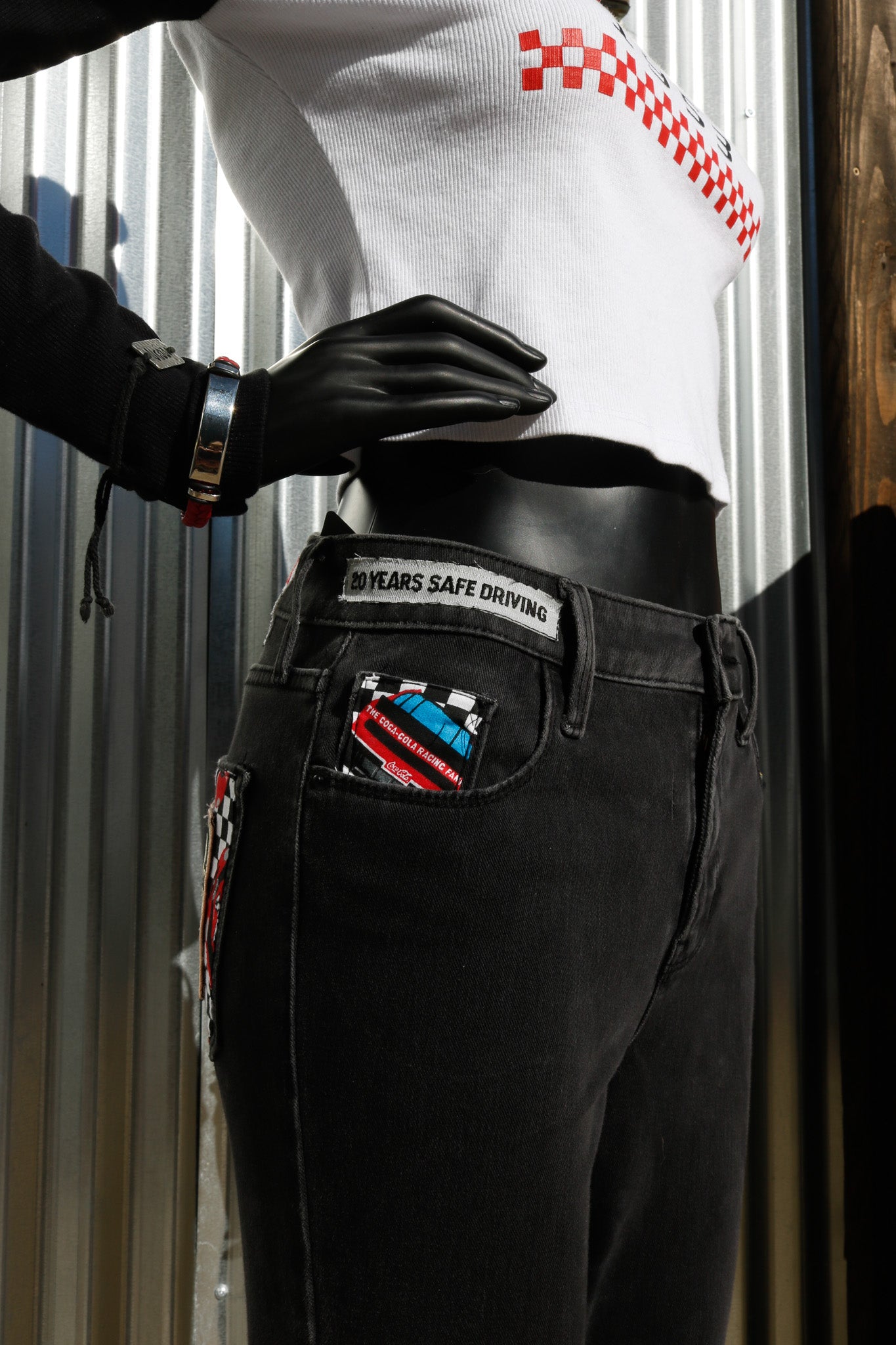 Old Navy Up-cycled High Rise Skinny Jeans