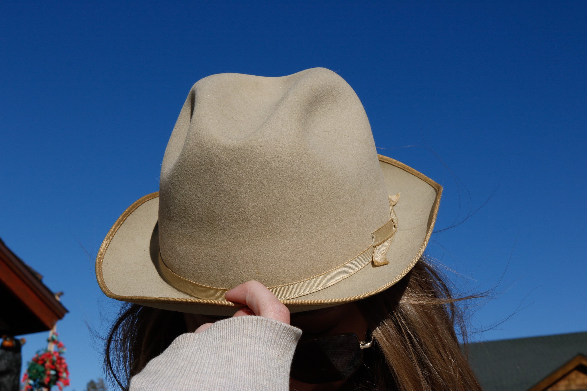 Vintage 1940s John B. Stetson Company Hat Royal DeLuxe Stetson Mathew and Miller Size 7