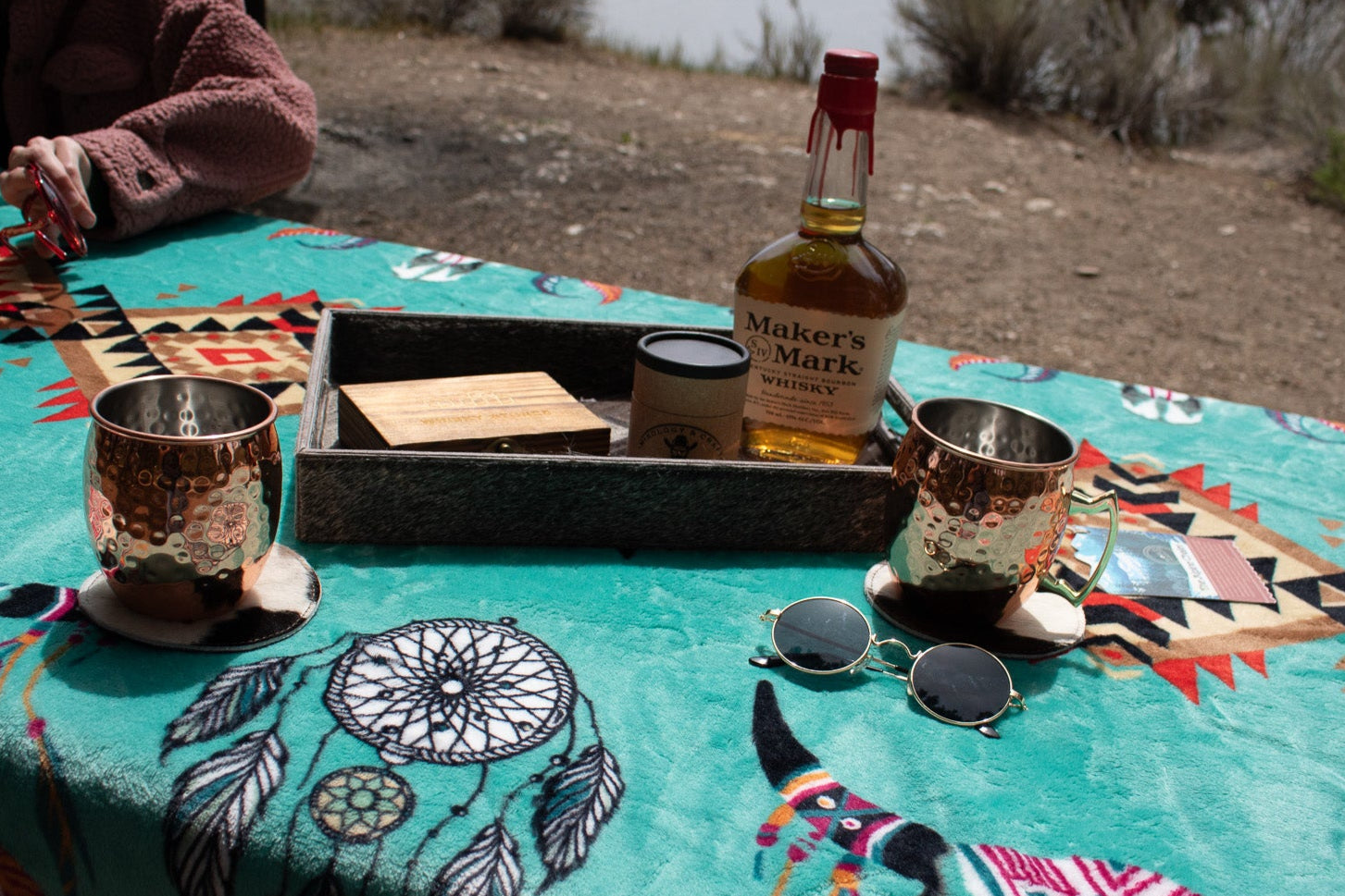 Teal Blue Plush Soft Flannel King Size Blanket 90" x 82"