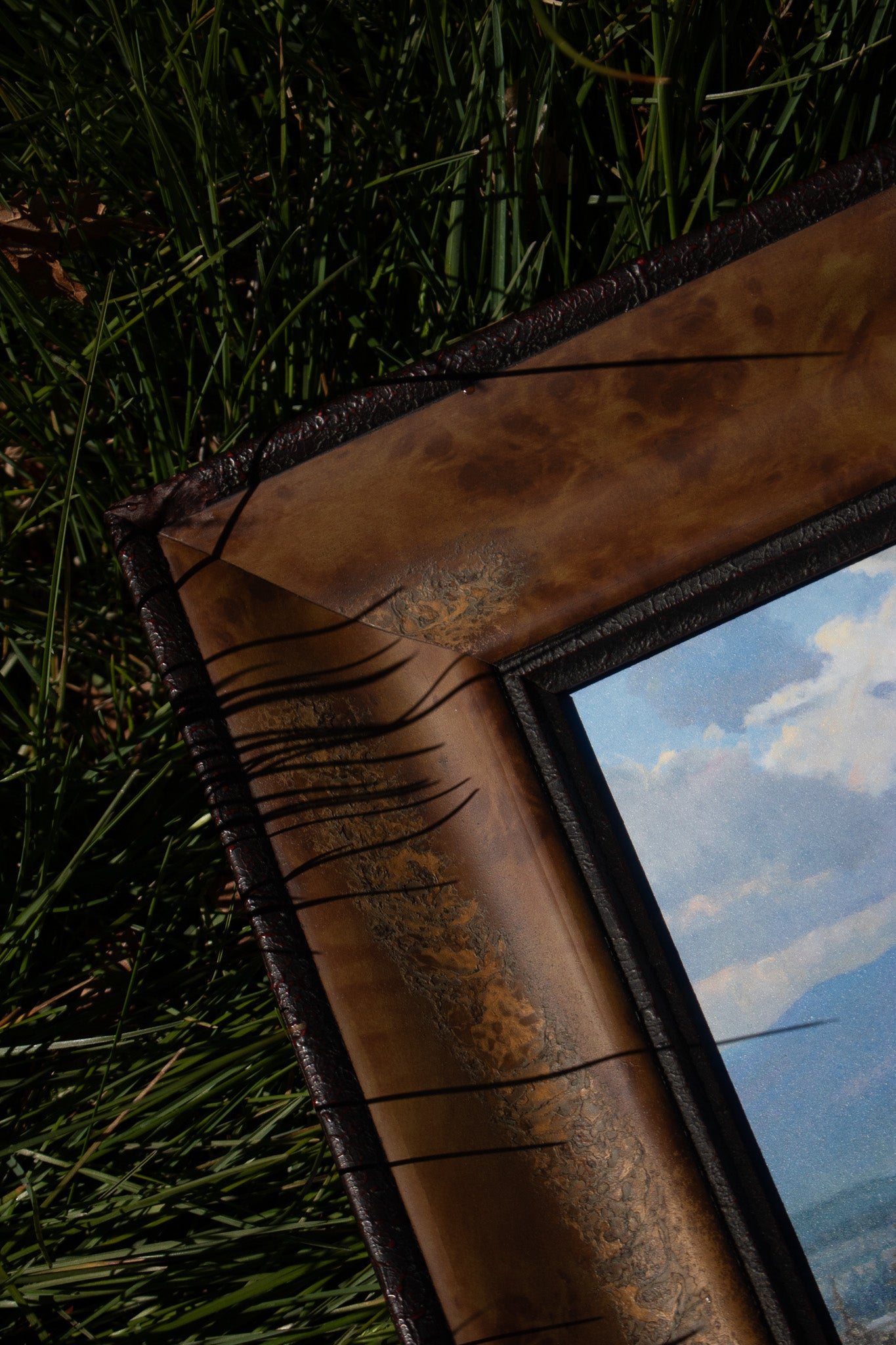 Lonestar American Indians at the River's Edge Canvas Transfer Print Art