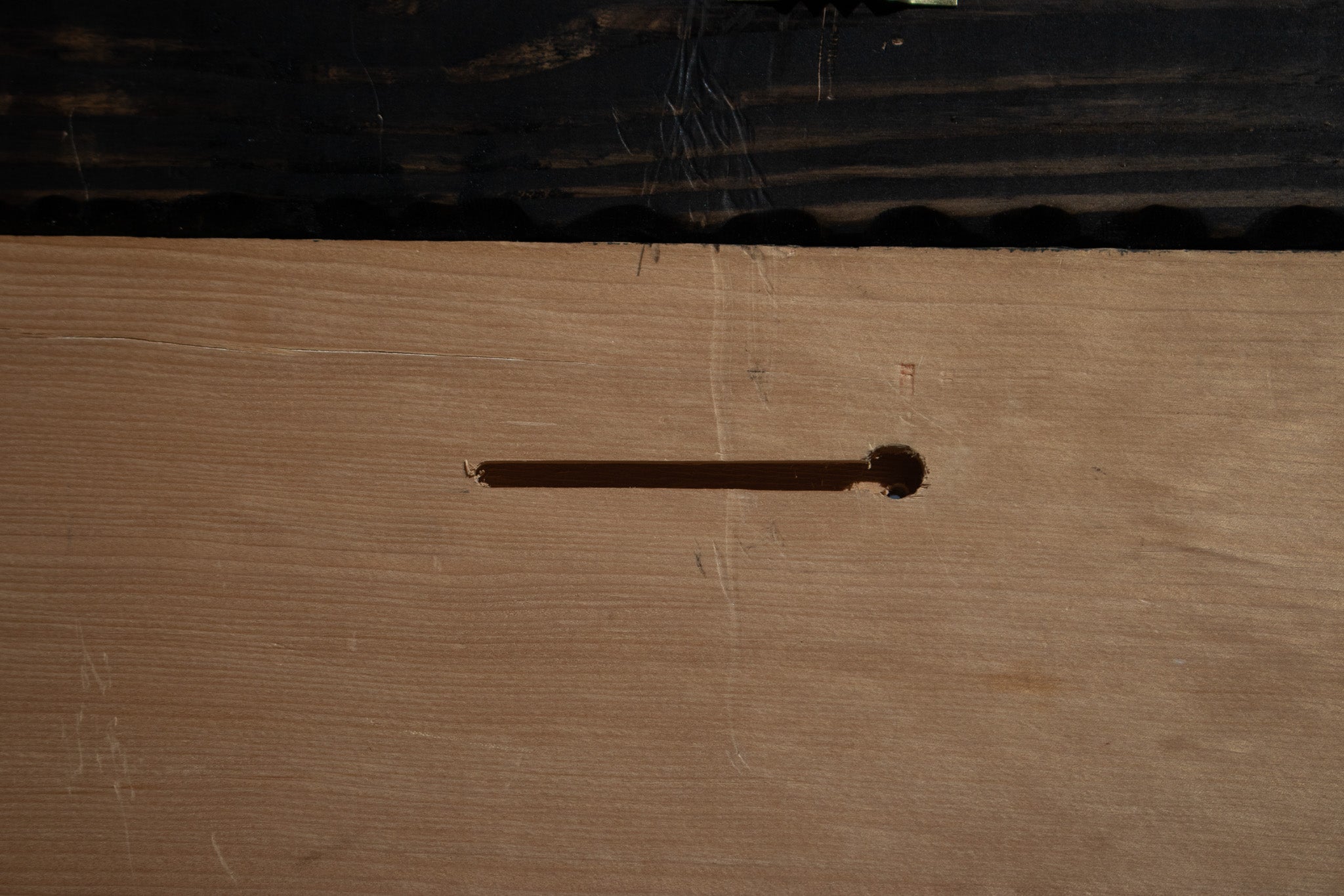 Simple "Cabins" Wooden Sign with Wooden Frame