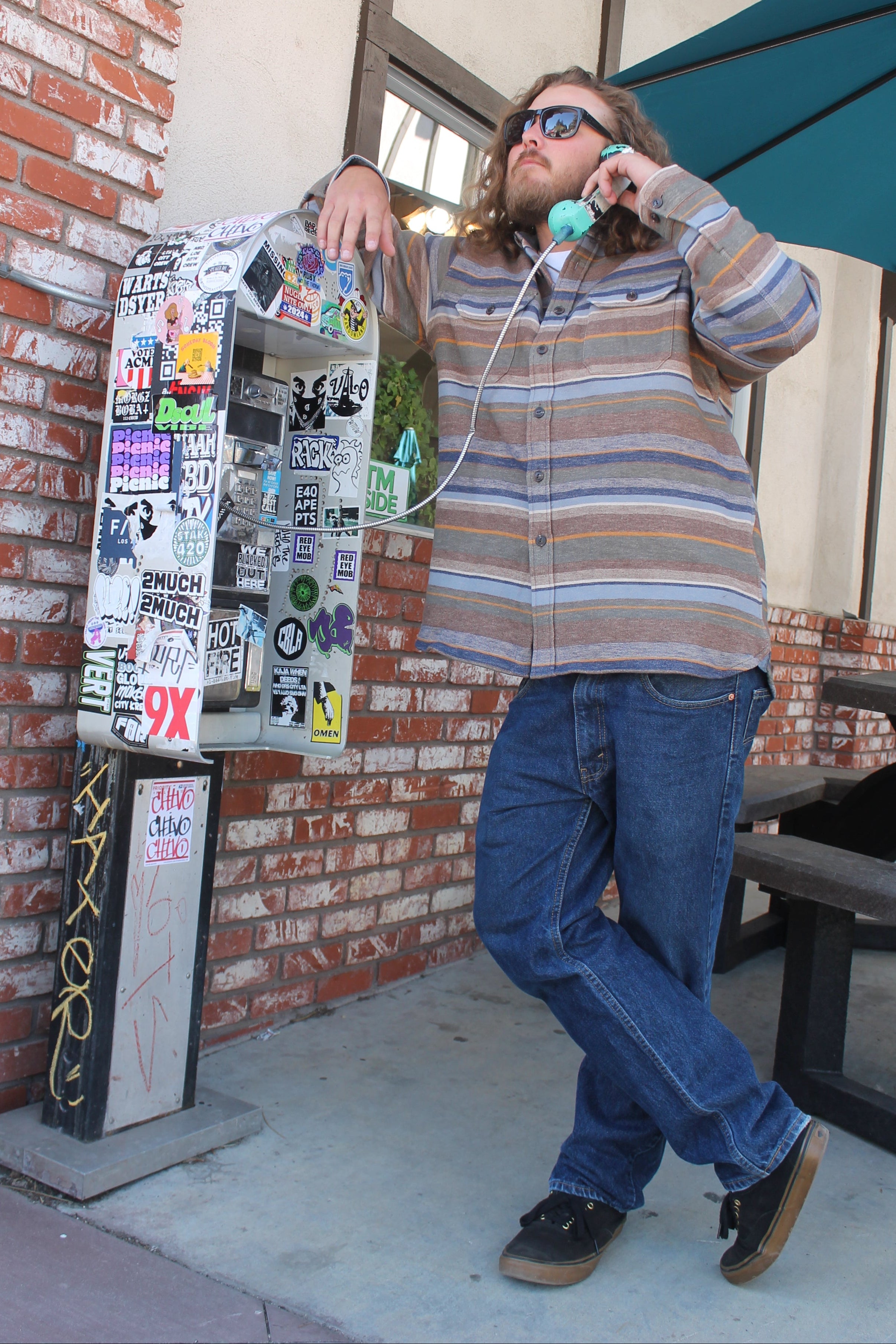 Pendelton Driftwood Shirt; Trail Striped Flannel Coat