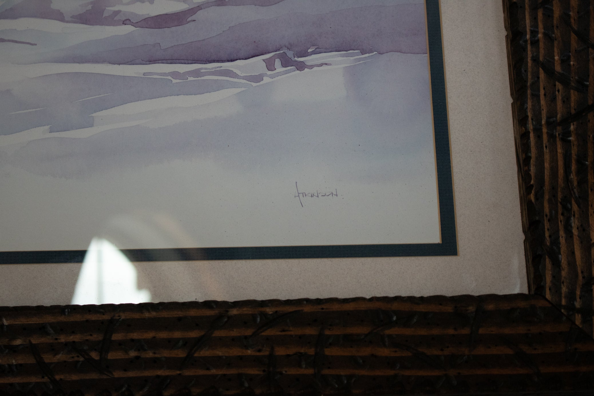 Limited Edition Print titled "Powder Run Ski Steamboat" by Michael Atkinson