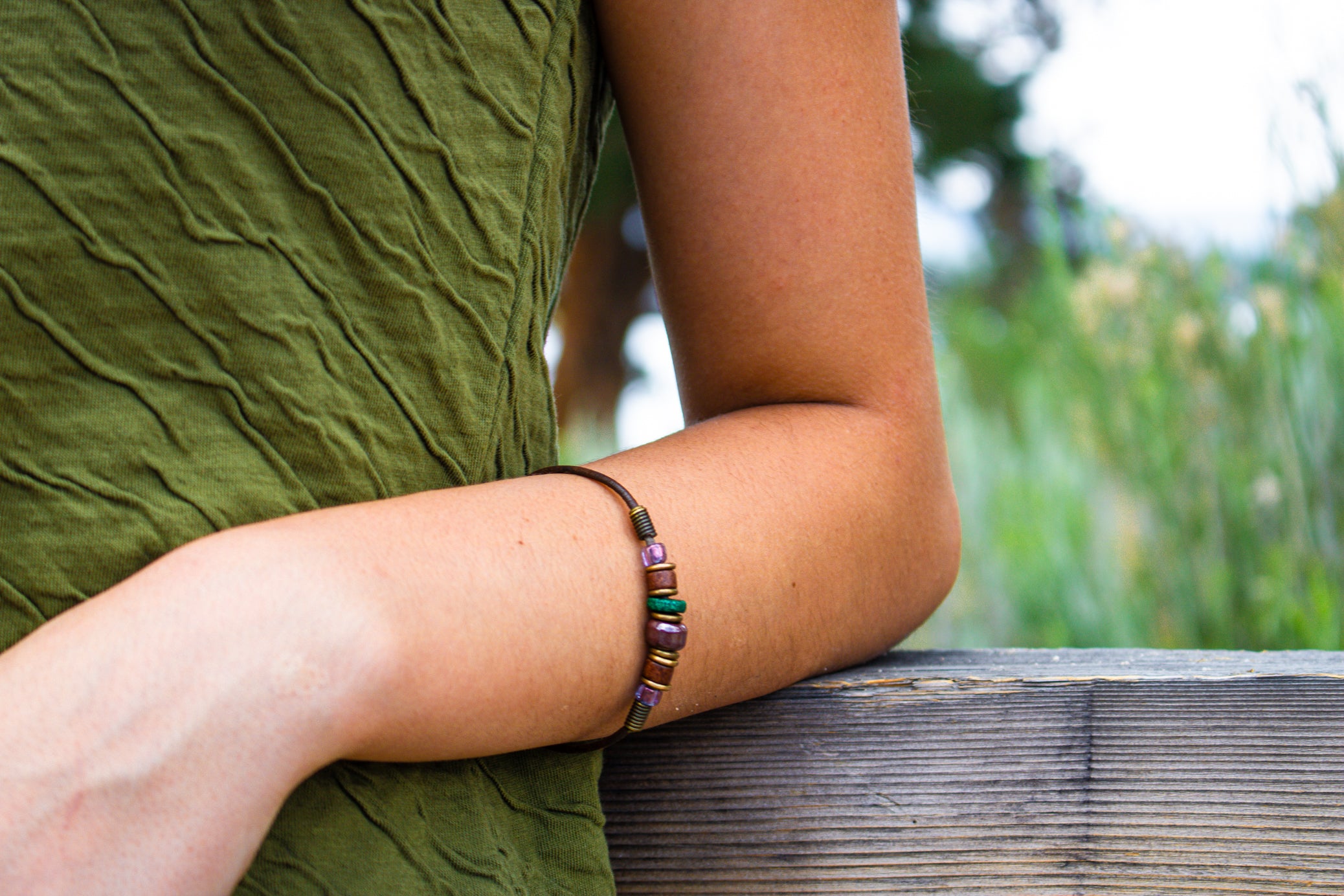 Simple Boho Style Beaded Bracelet