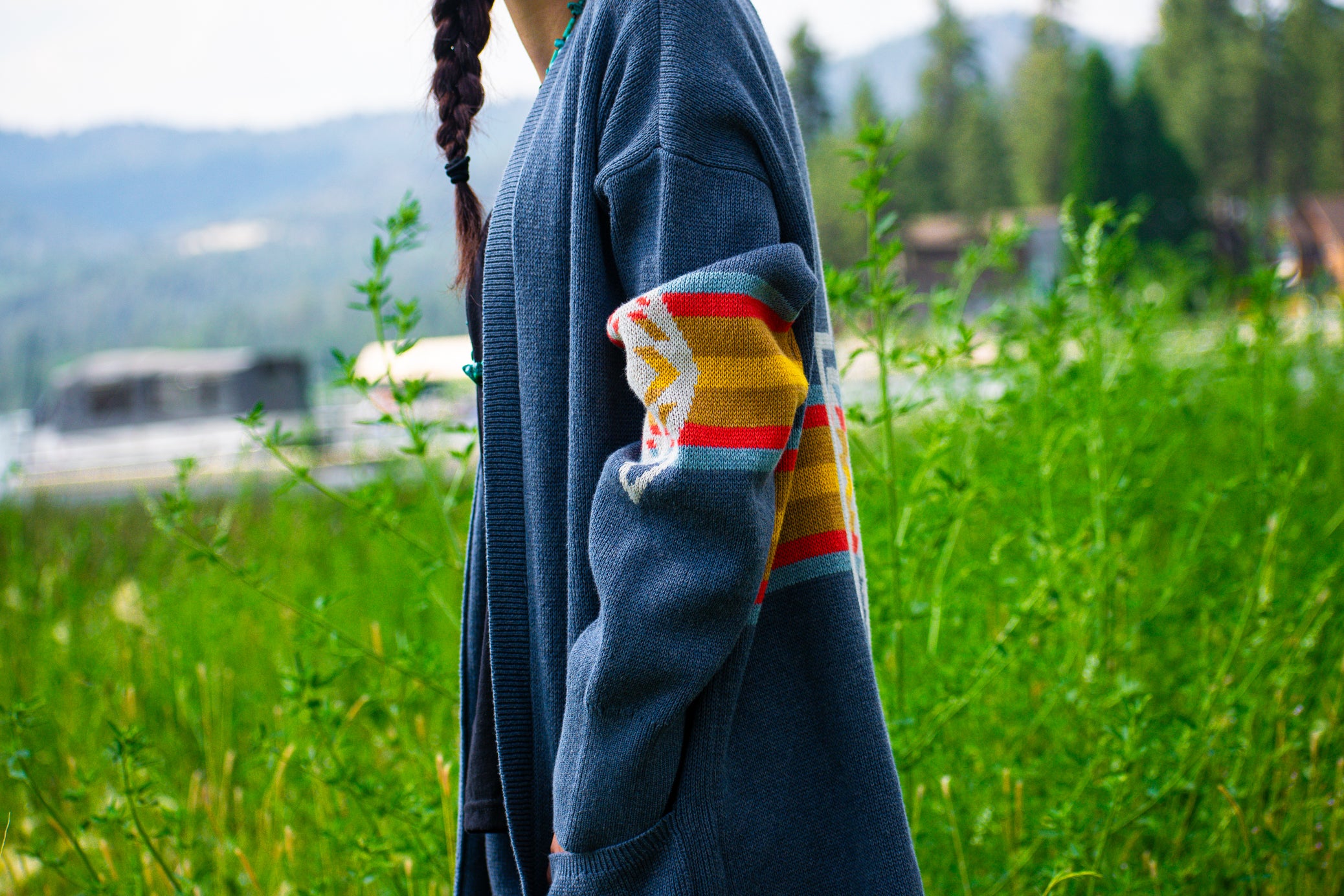 Pendleton Open front Cardigan Sweater