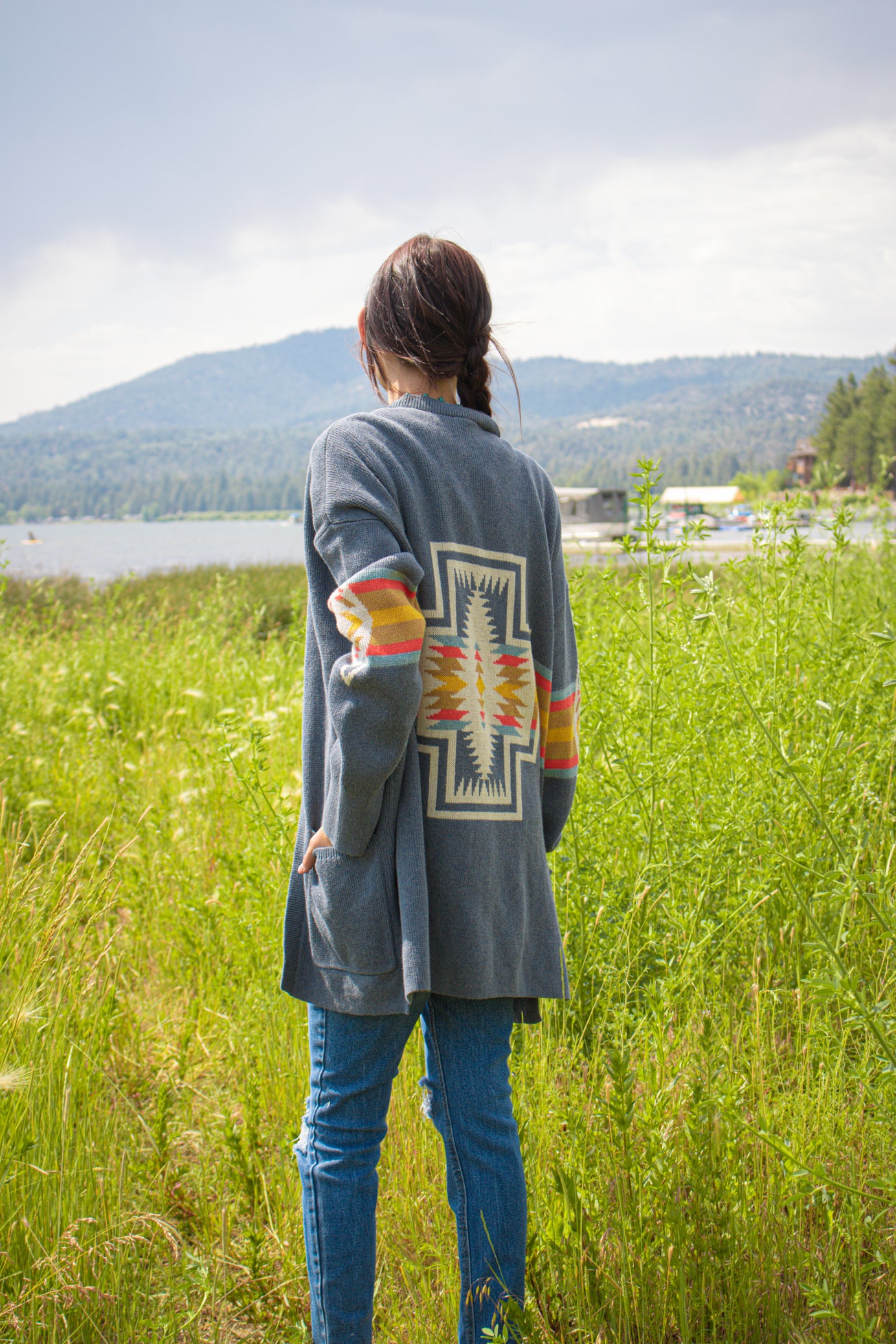 Pendleton Open front Cardigan Sweater