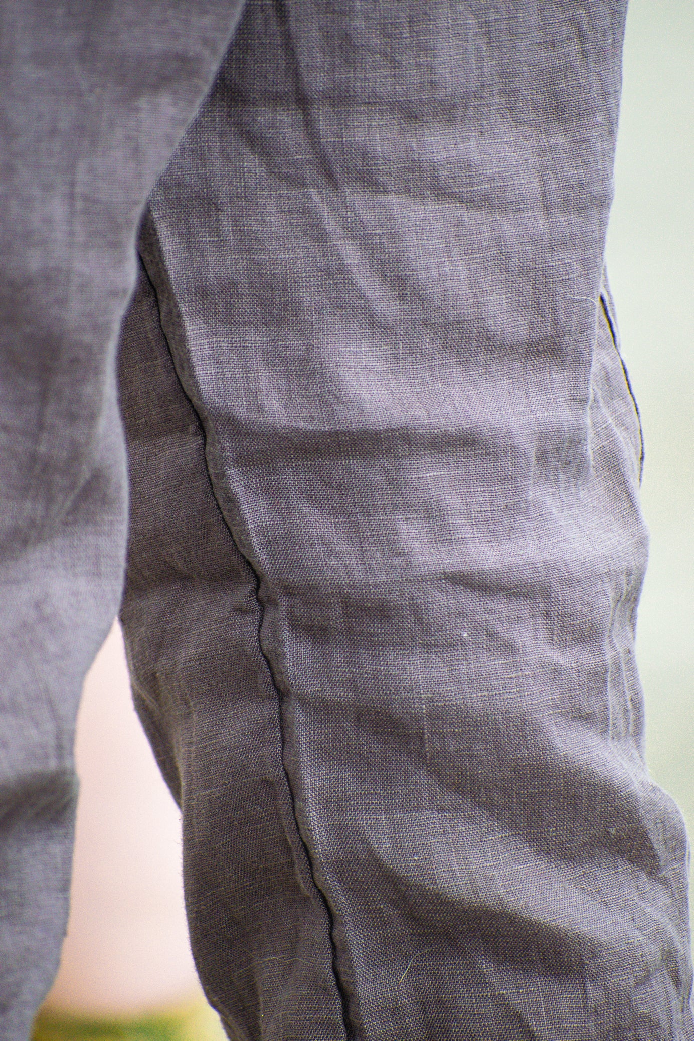 Made with European Grown Flax Hicole Hiller New York 100% Linen