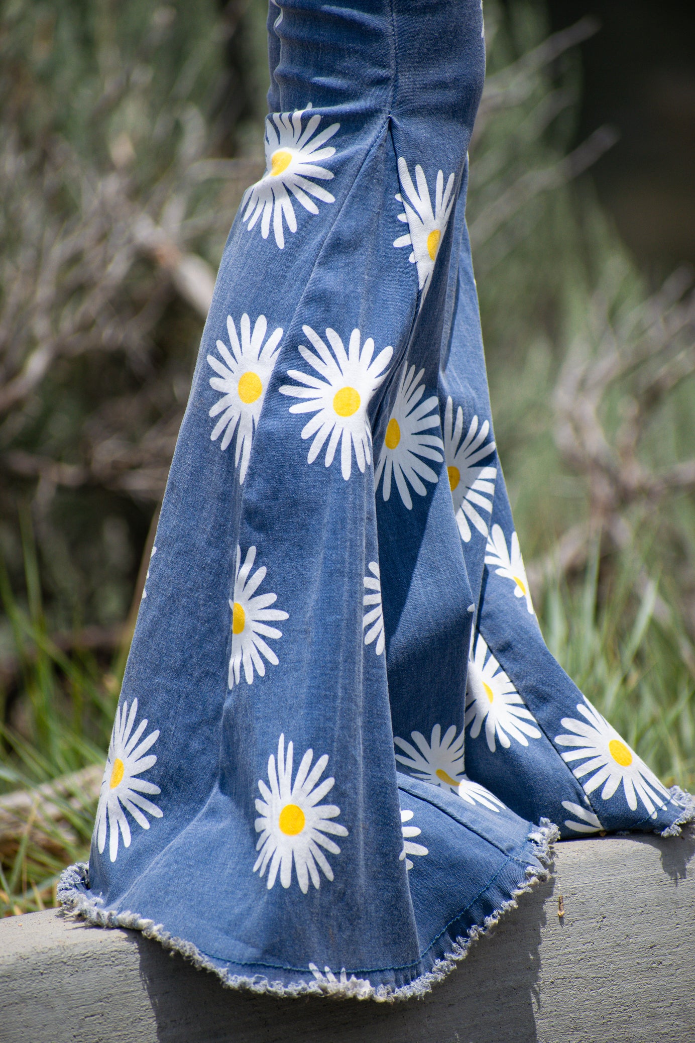 Altar'd State Daisy Bell Bottom Jeans