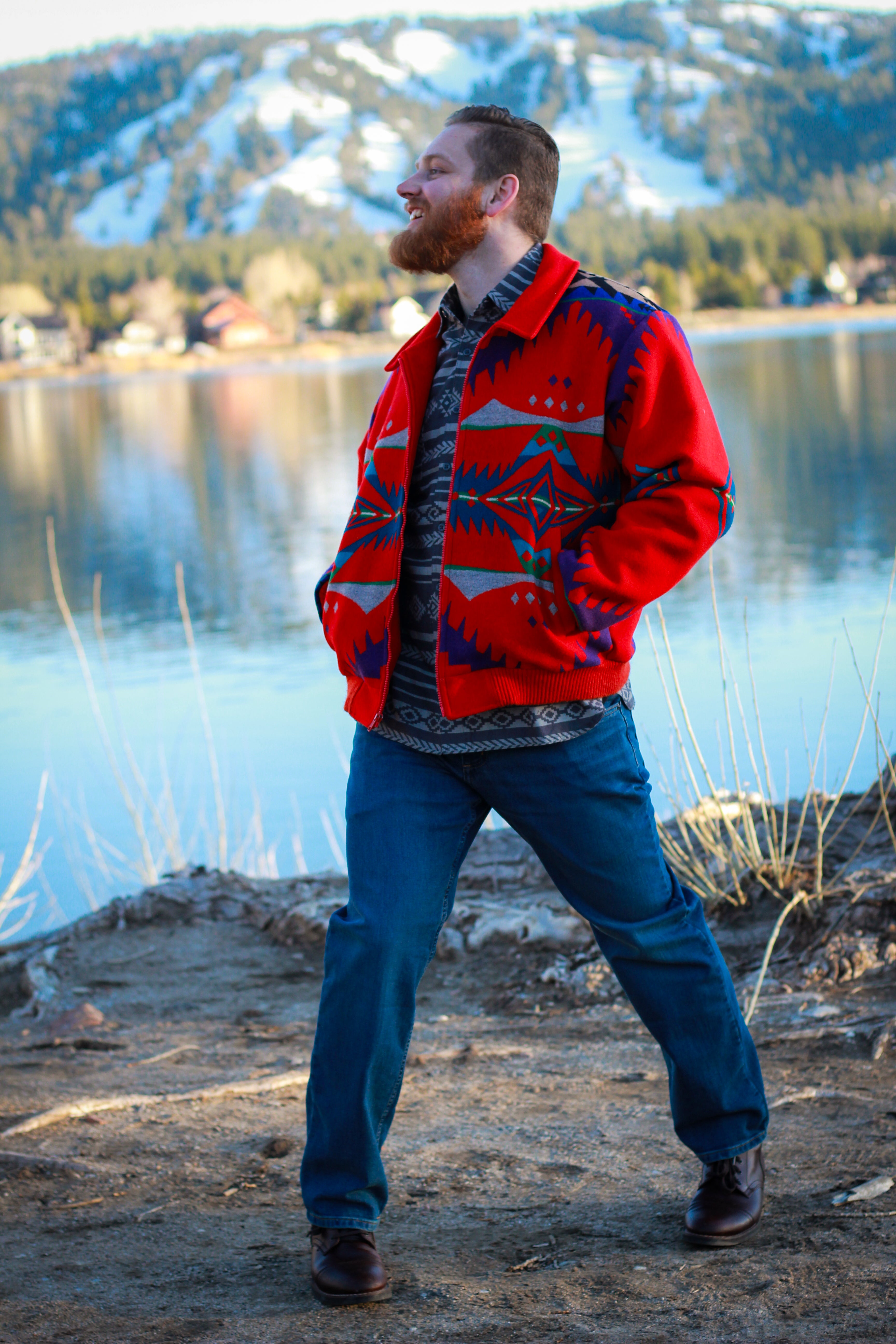 Vintage Pendleton High Grade Western Wear Jacket Size Large