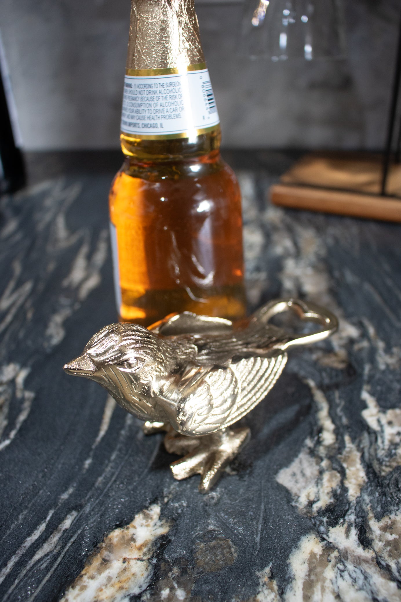 I Am A Bottle Opener in Cast Aluminum Bird