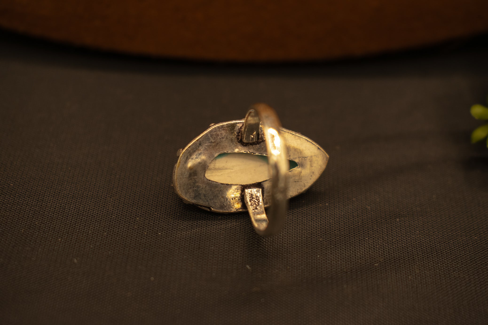 Faux Turquoise Gemstone Ring Size 6.5