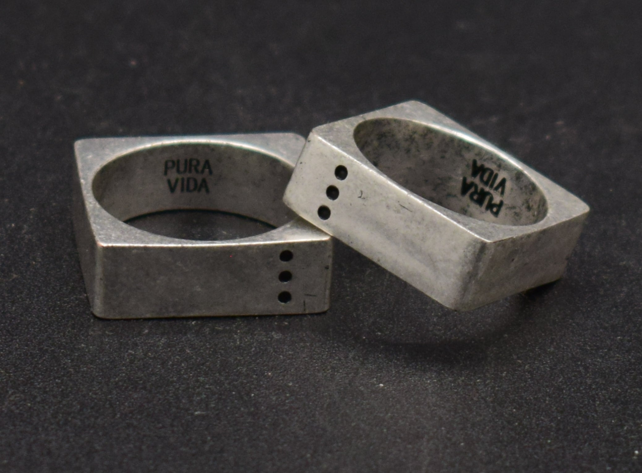 Pura Vida Men's Motivation Signet Ring