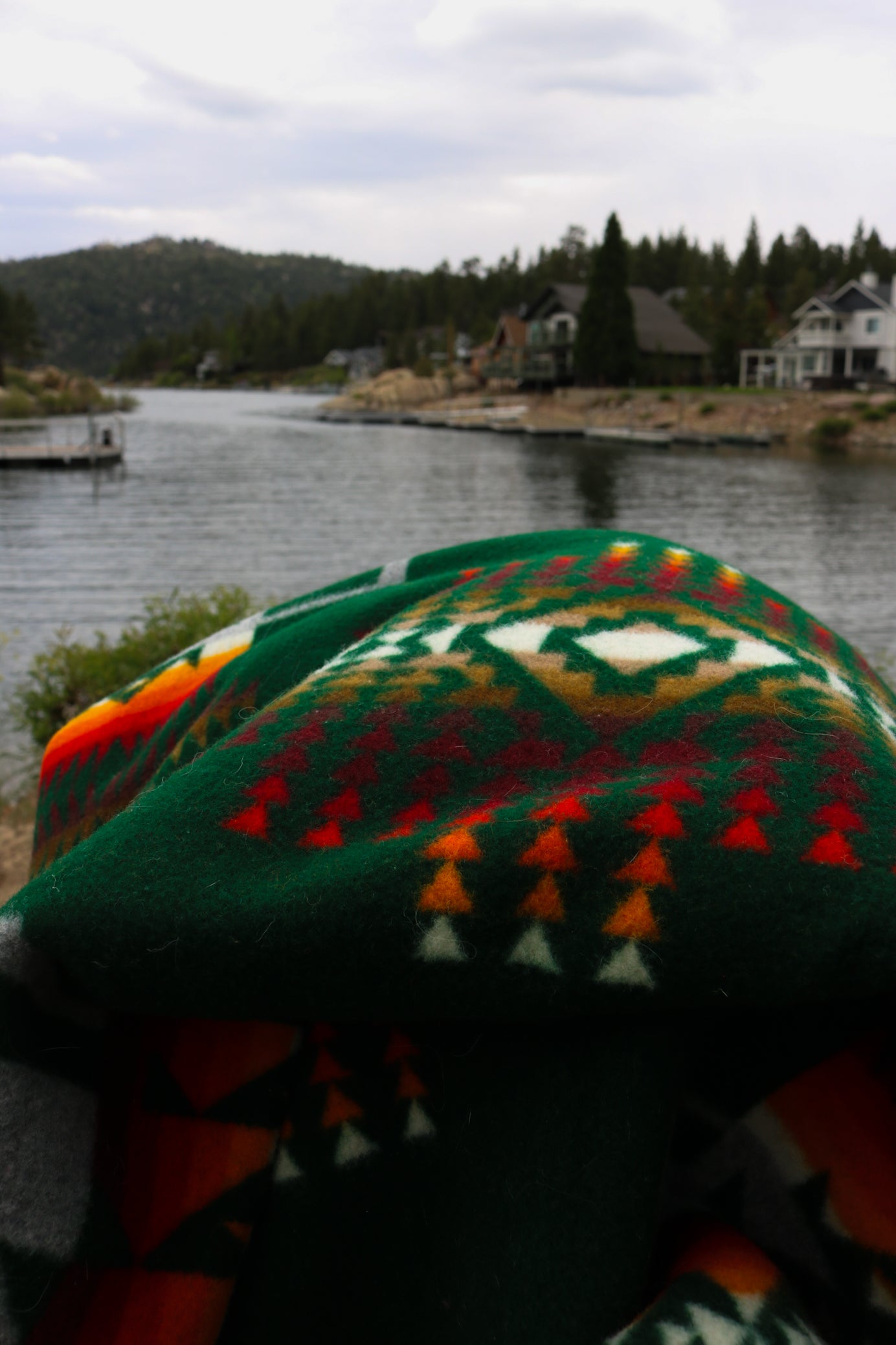 Pendleton Beaver State Green Blankets - 63"x80" Twin Size