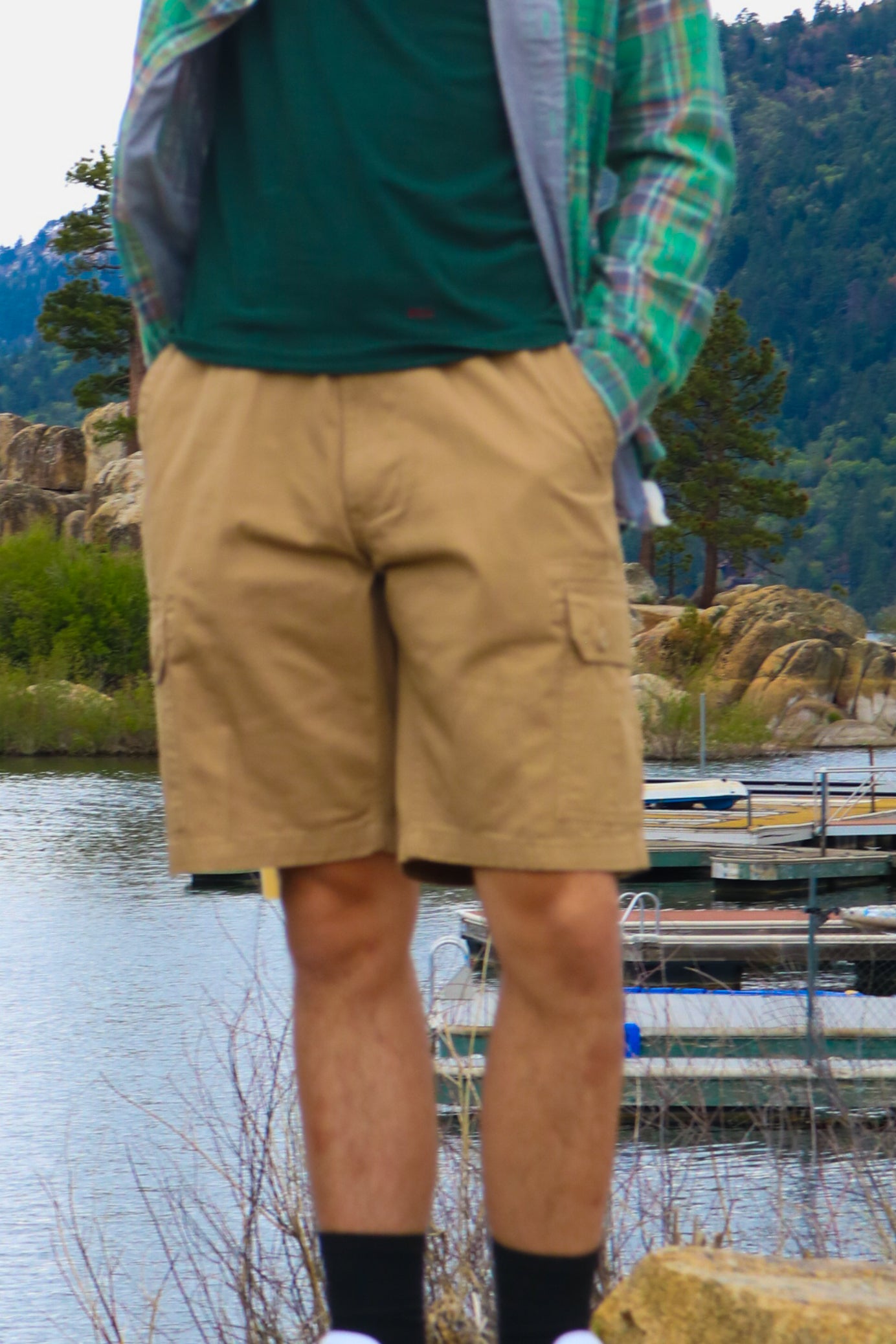 Ralph Lauren US POLO ASSN. Men's Beige Cargo Short- W36