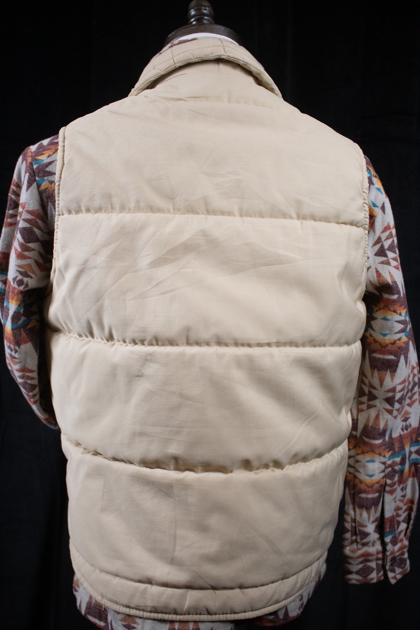 Key Imperial Khaki Winter Vest with Cozy Flannel Lining