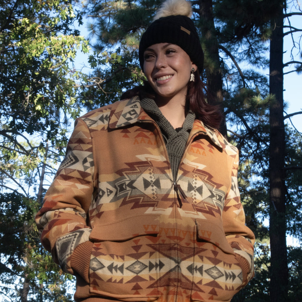Pendleton Colton  Coat in the Color Highland Peak Tan