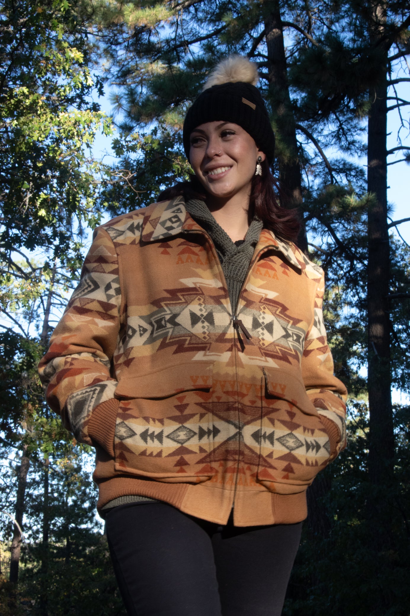 Pendleton Colton  Coat in the Color Highland Peak Tan