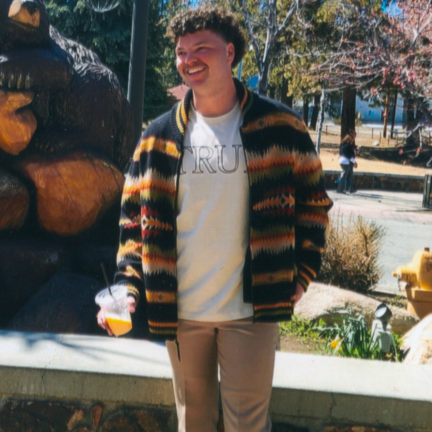 Pendelton Tye River Lambswool Cardigan