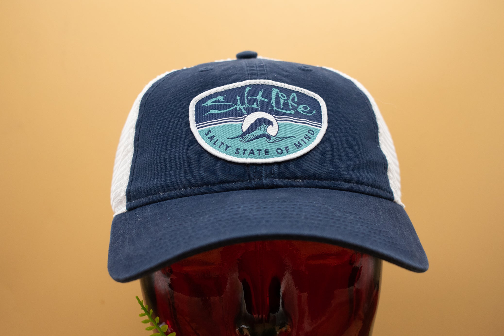 Salt Life Navy Blue Snapback Cap