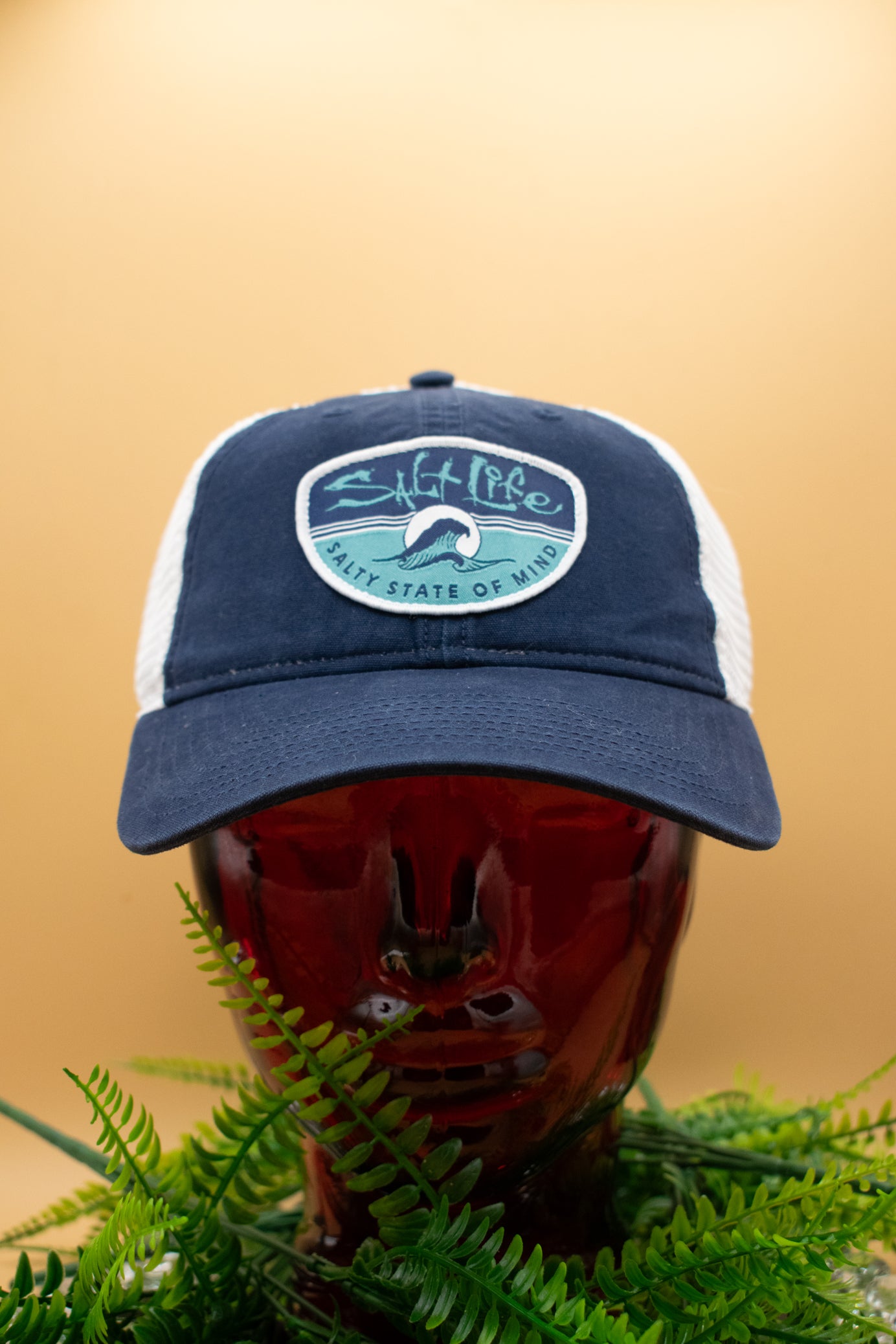 Salt Life Navy Blue Snapback Cap