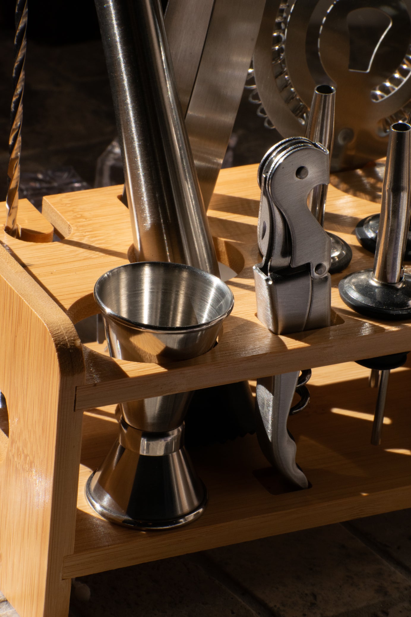 Mixology Bartender Kit with Stand Bar Tool Set