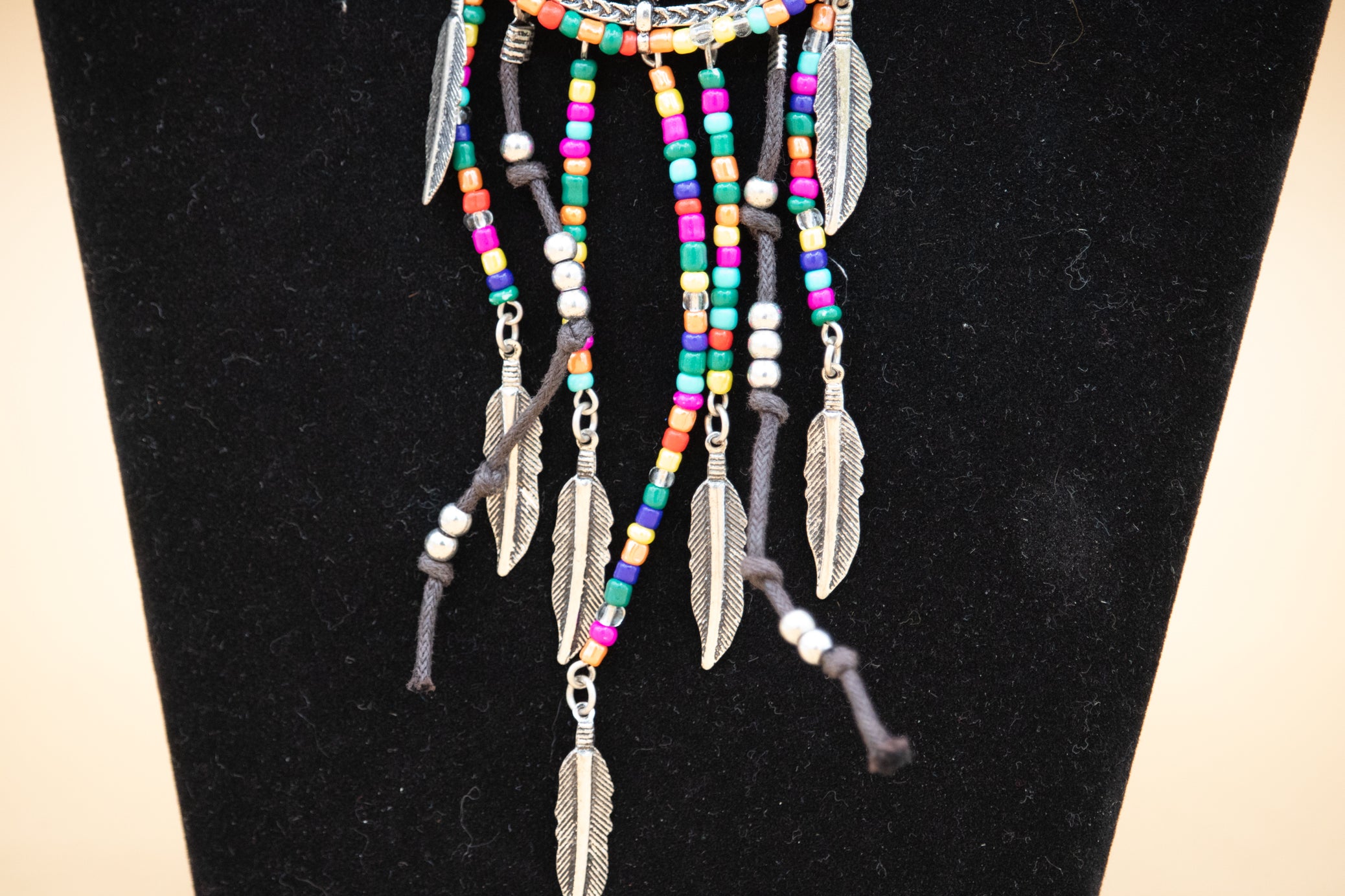 Colorful Dream Catcher Necklace