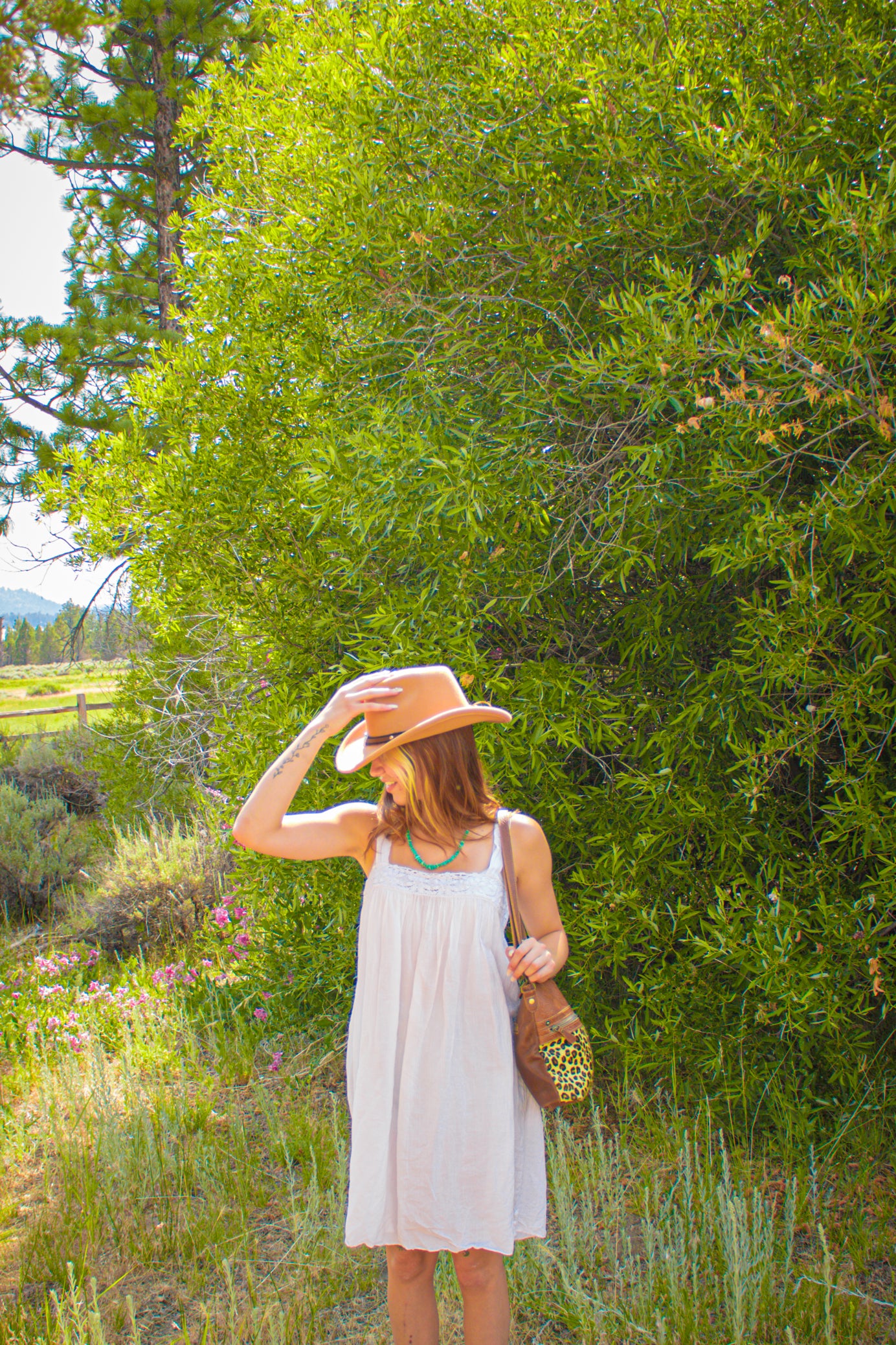Unlimited Aura by the Limited White Sundress with Spaghetti Straps  Size S