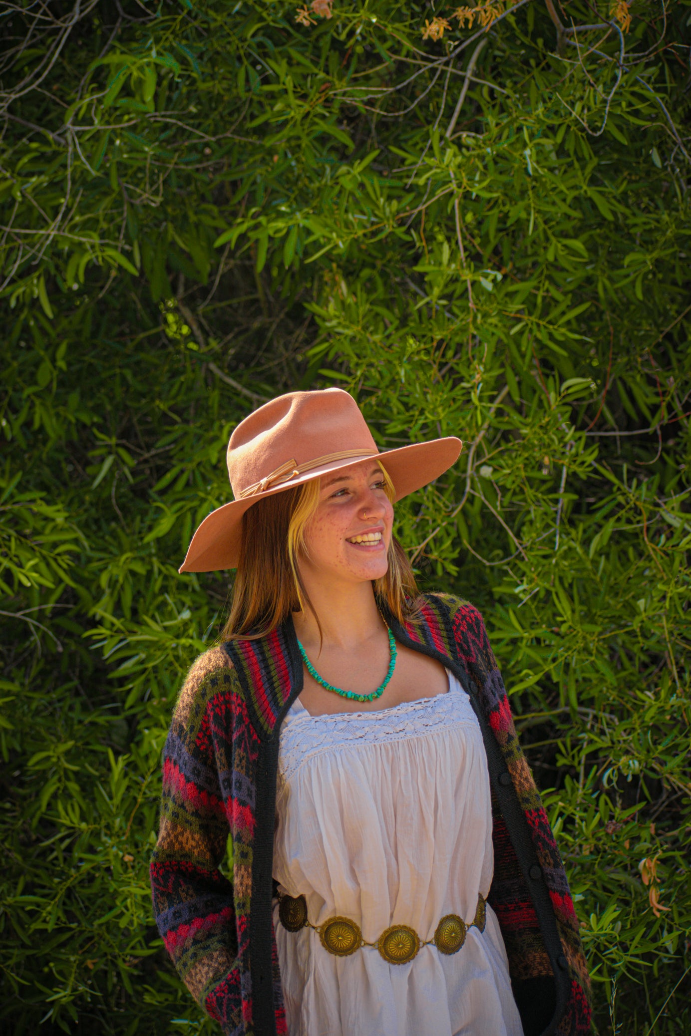 Wide Brim 100% Wool Sun Hat